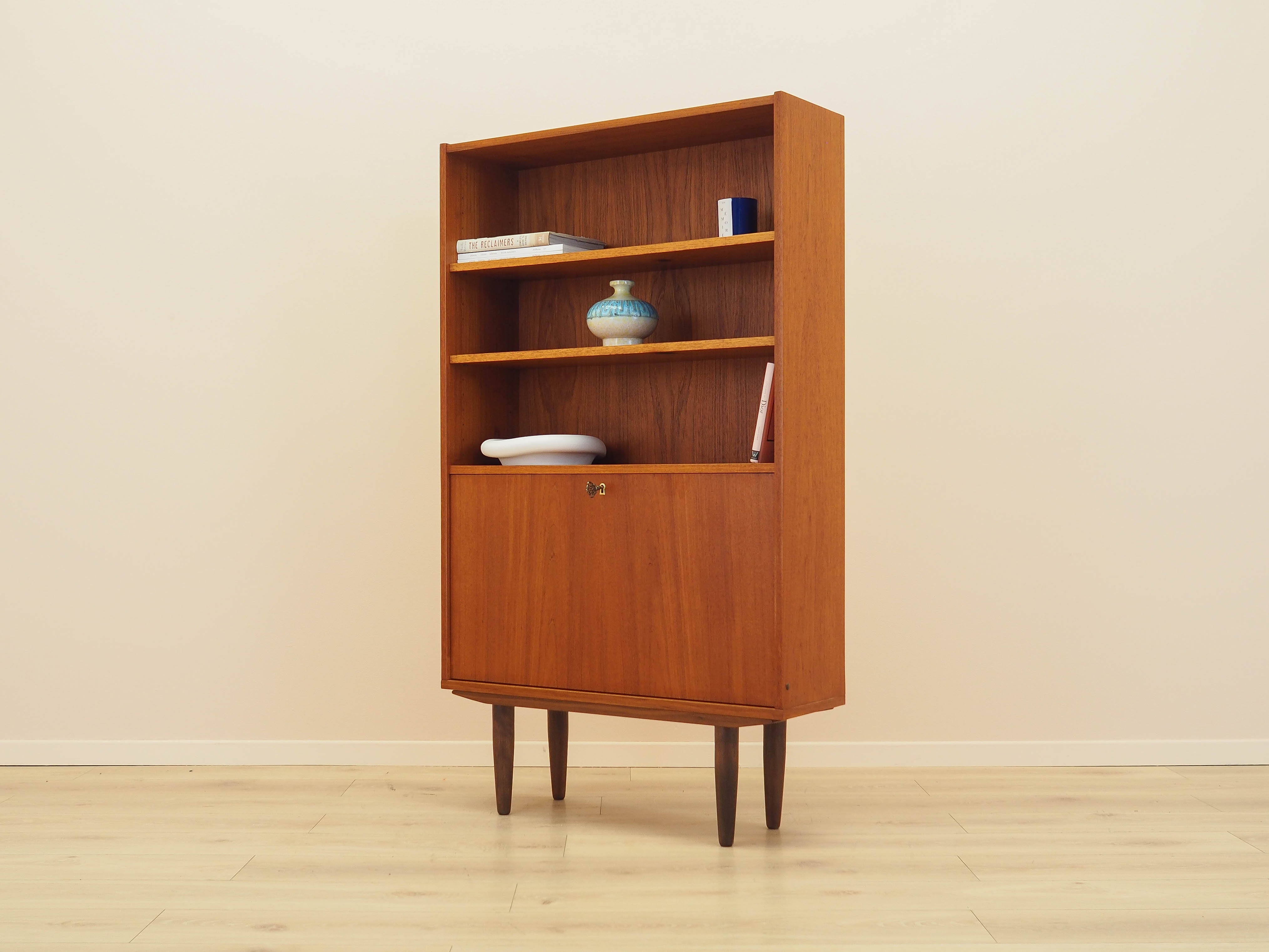 Teak bookcase 1970s
