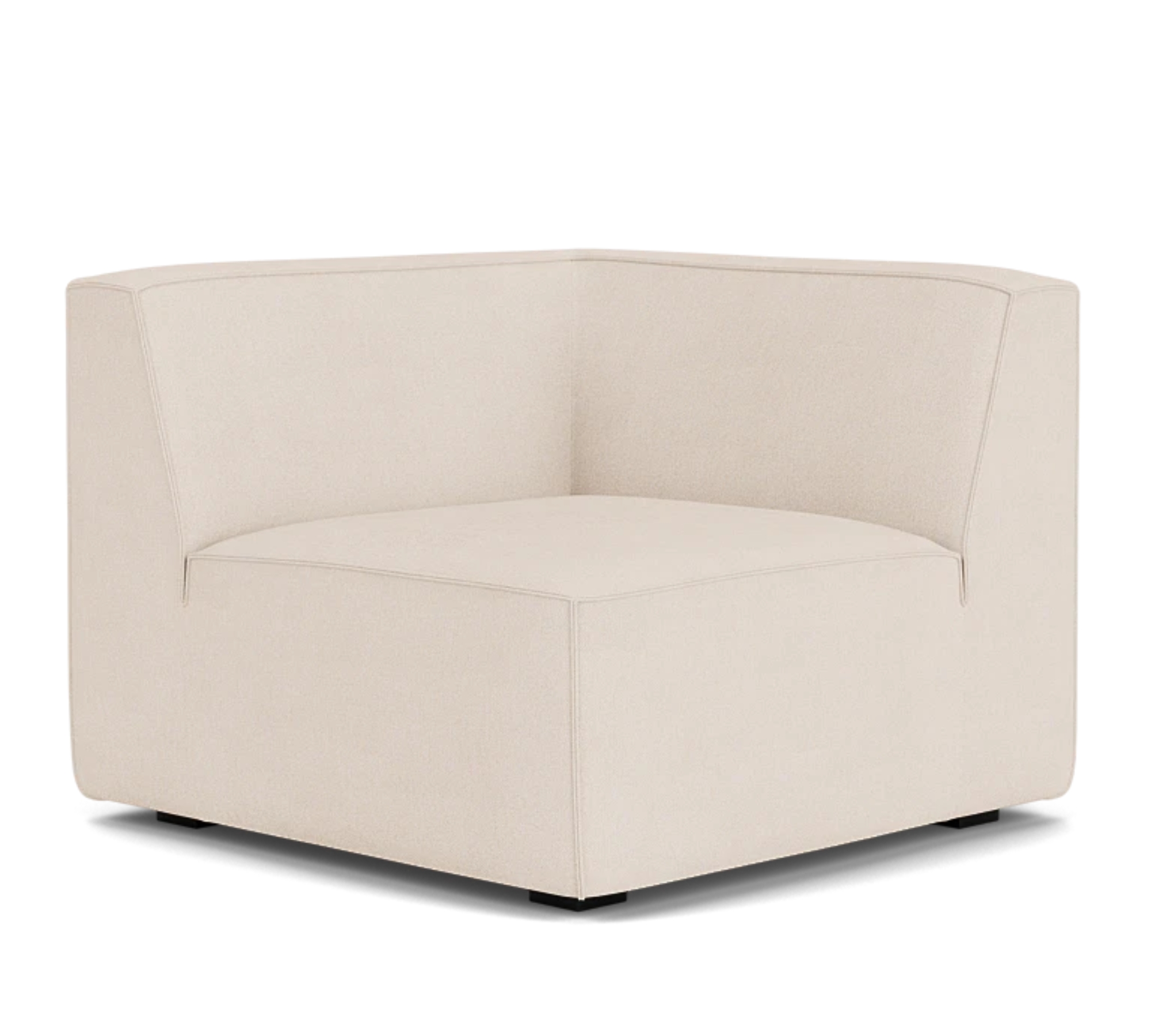 Dane 1-Sitzer Eckmodul Rechts Mark Sand