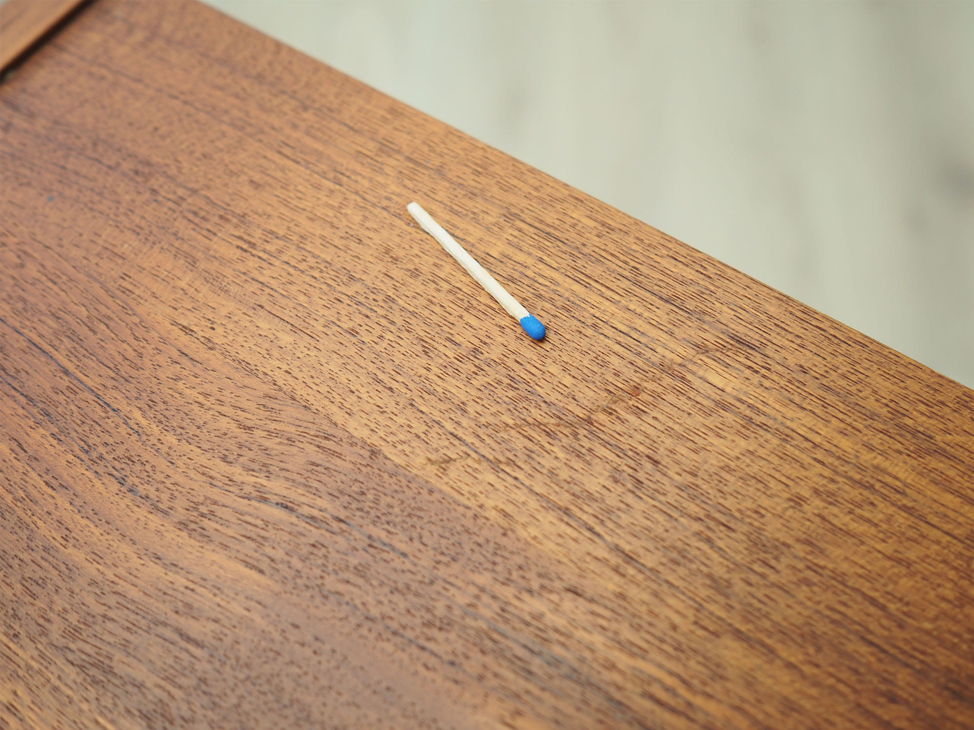 Vintage Bücherregal Teakholz Braun 1970er Jahre