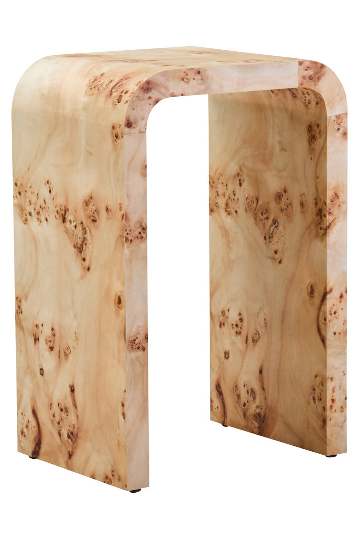 Side table Mota Burl Wood