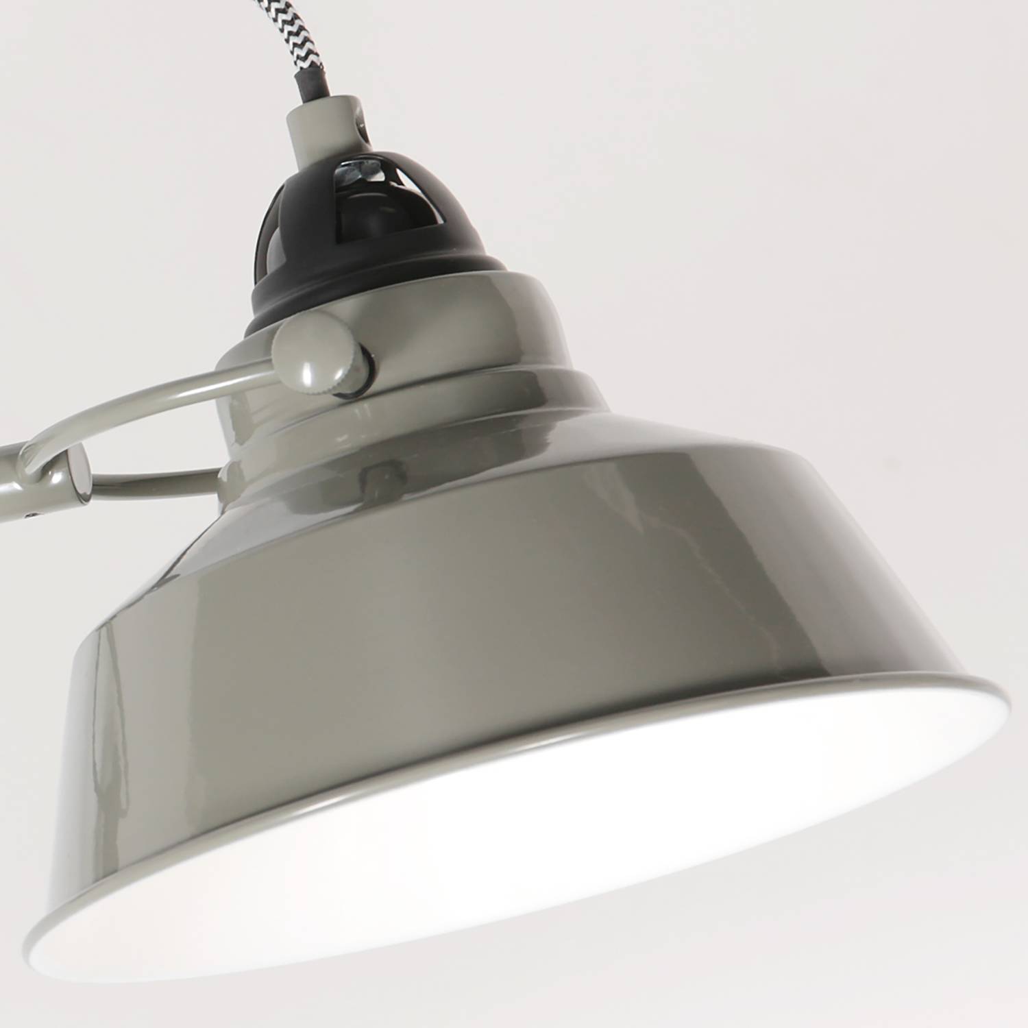 Nova Wandleuchte Aluminium 1-flammig