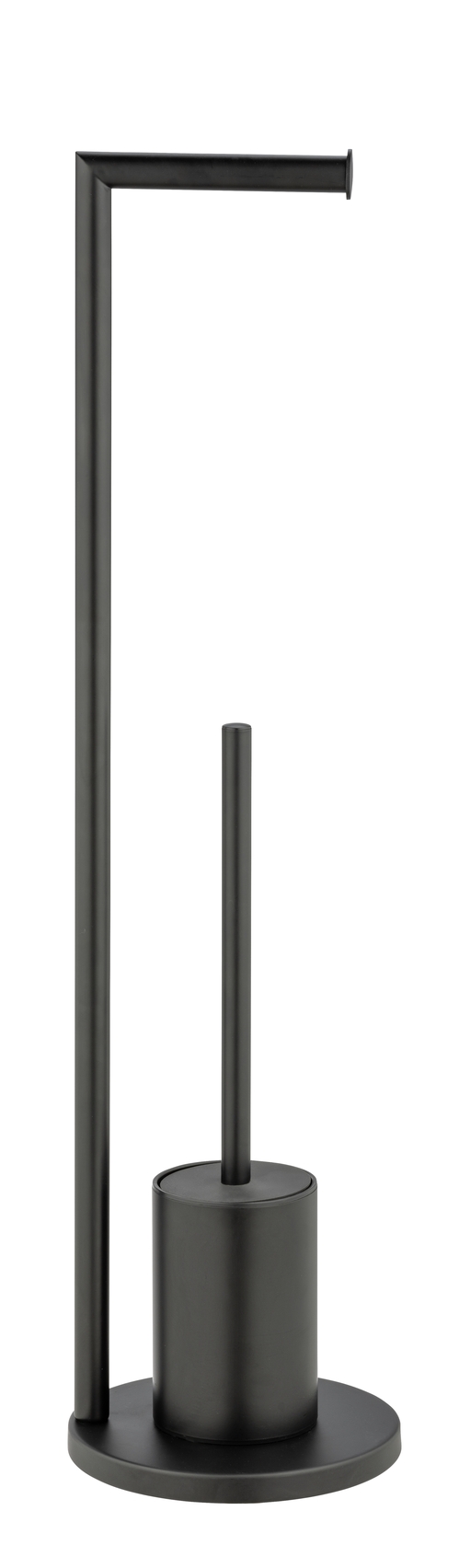 Ferla WC-Garnitur Stahl Schwarz