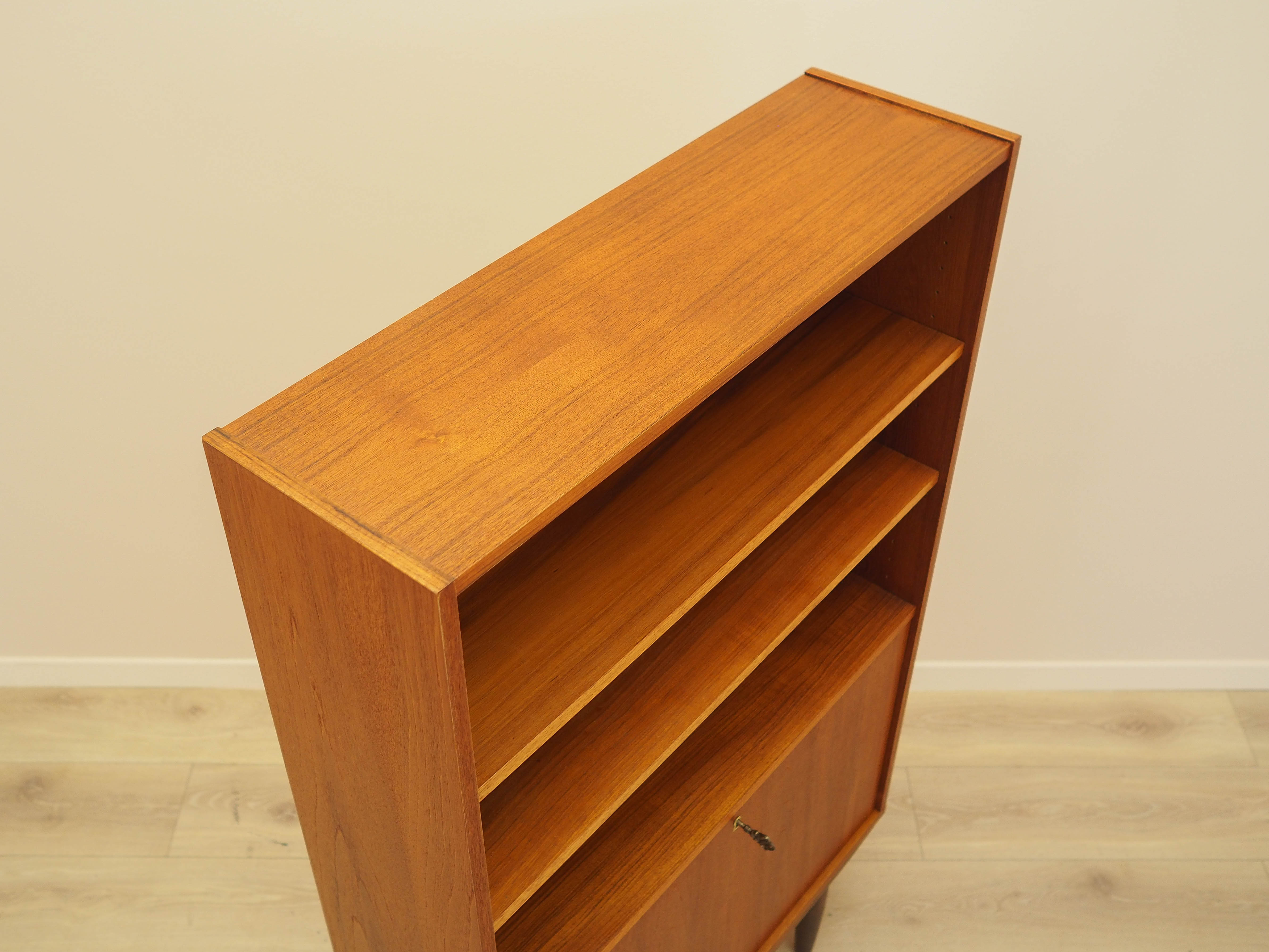 Teak bookcase 1970s