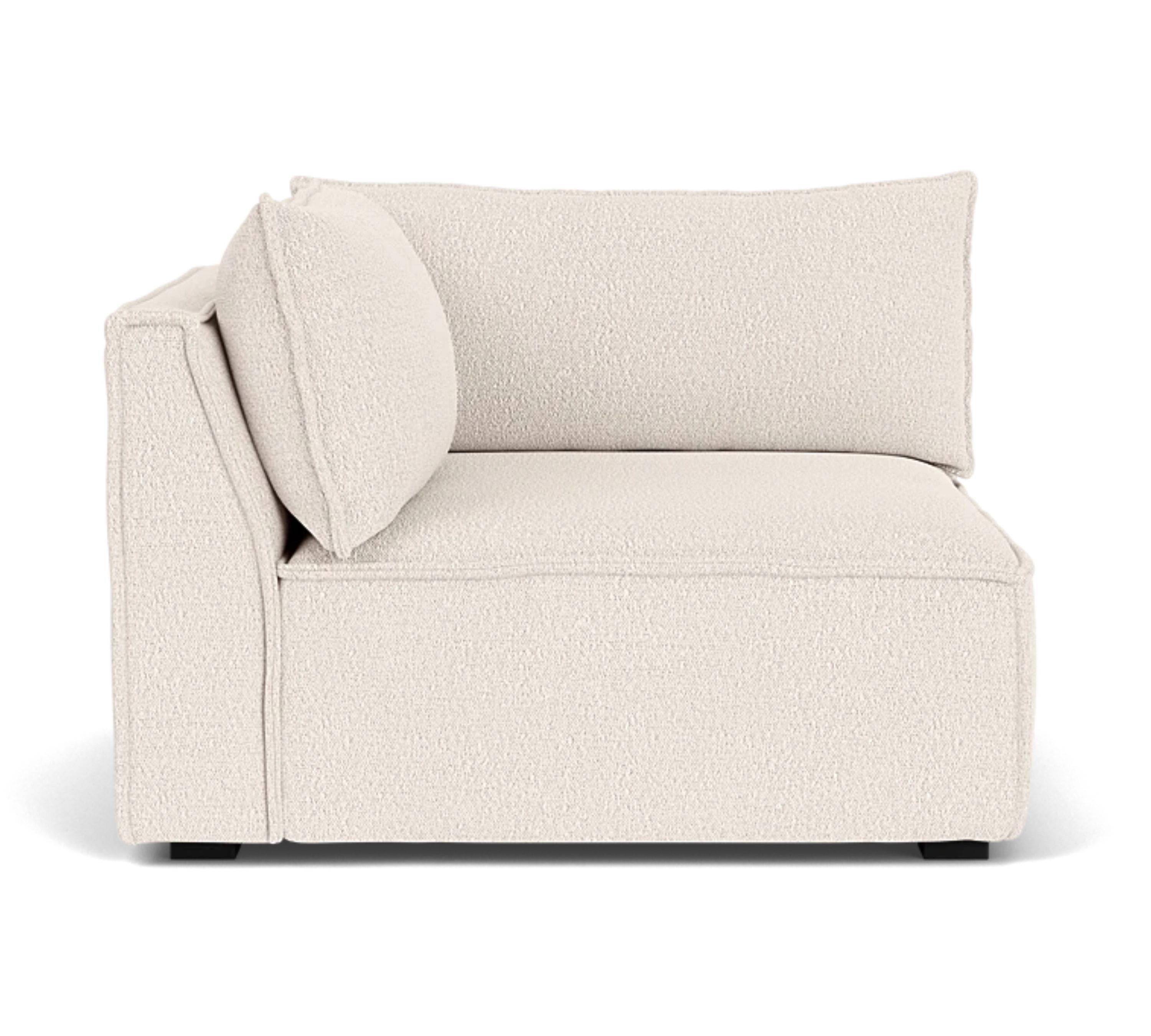 Daphne 1-Sitzer Eckmodul Links Maya Cream
