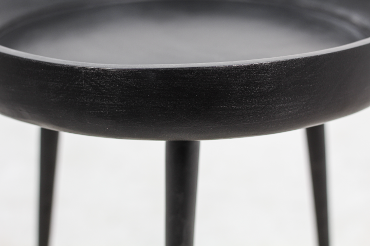 Ventura Beistelltisch Mangoholz Metall ø60cm