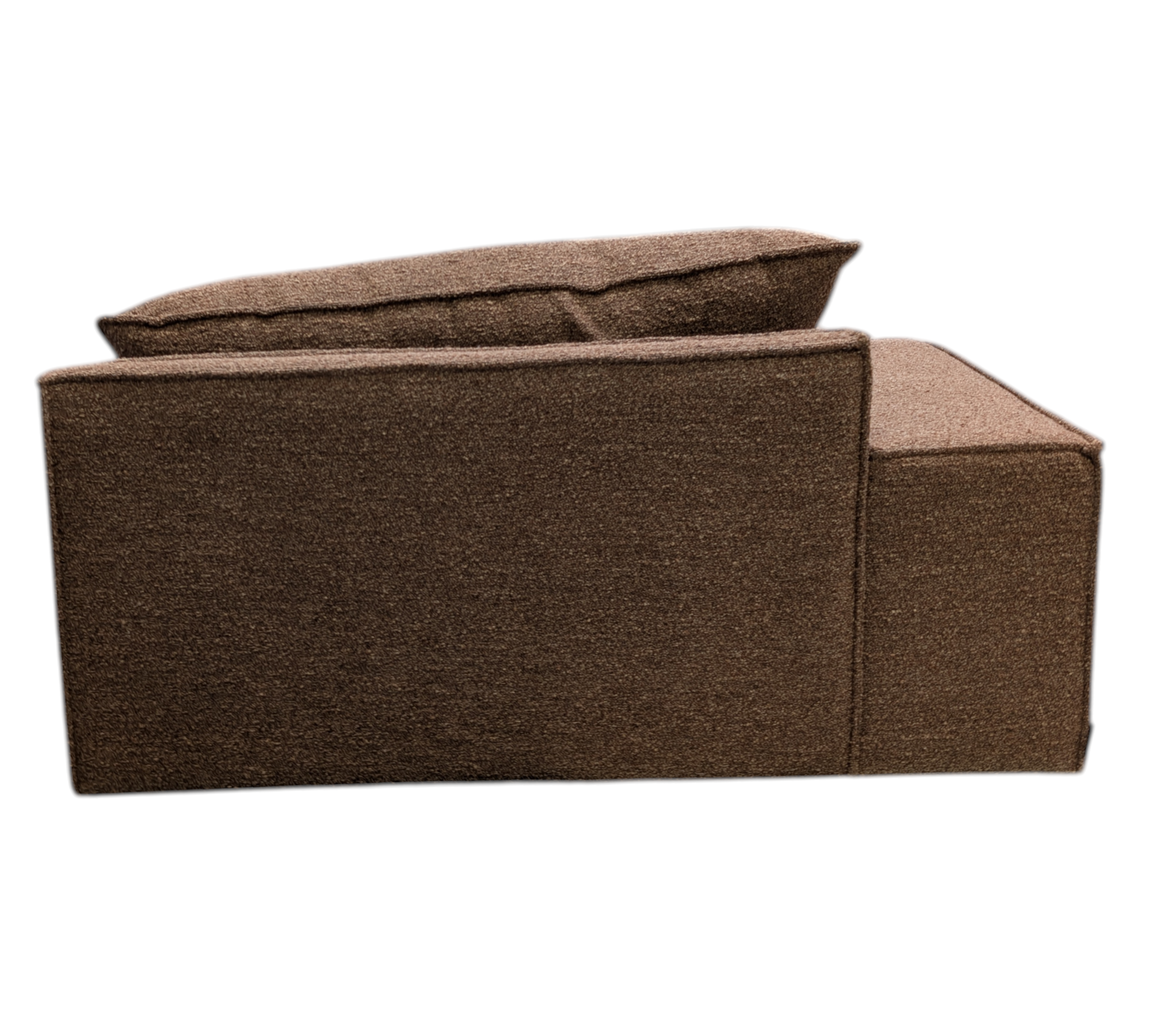 Daphne 1-Sitzer Récamiere Rechts Pebble Rust