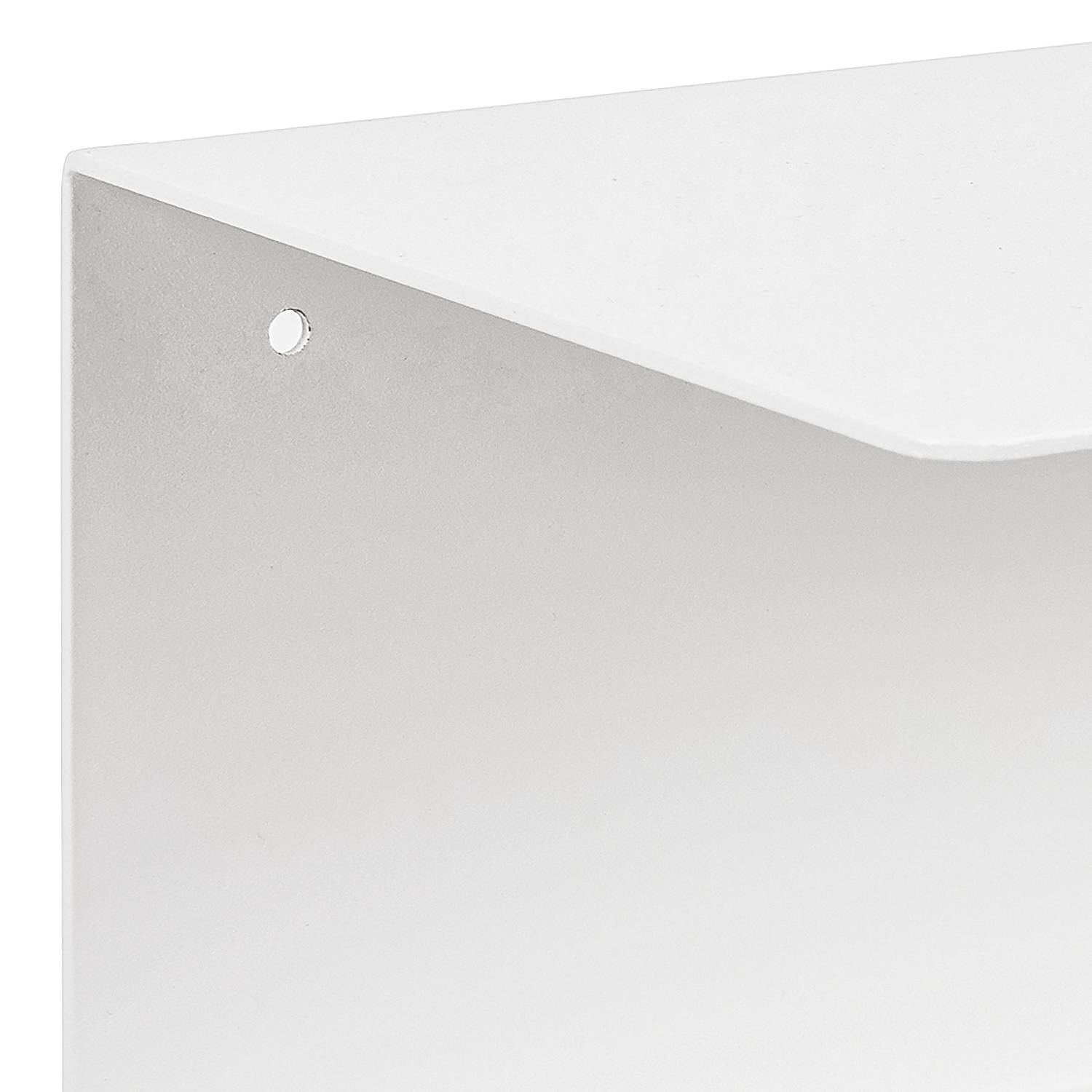 2x Wall shelf Targon Metal White