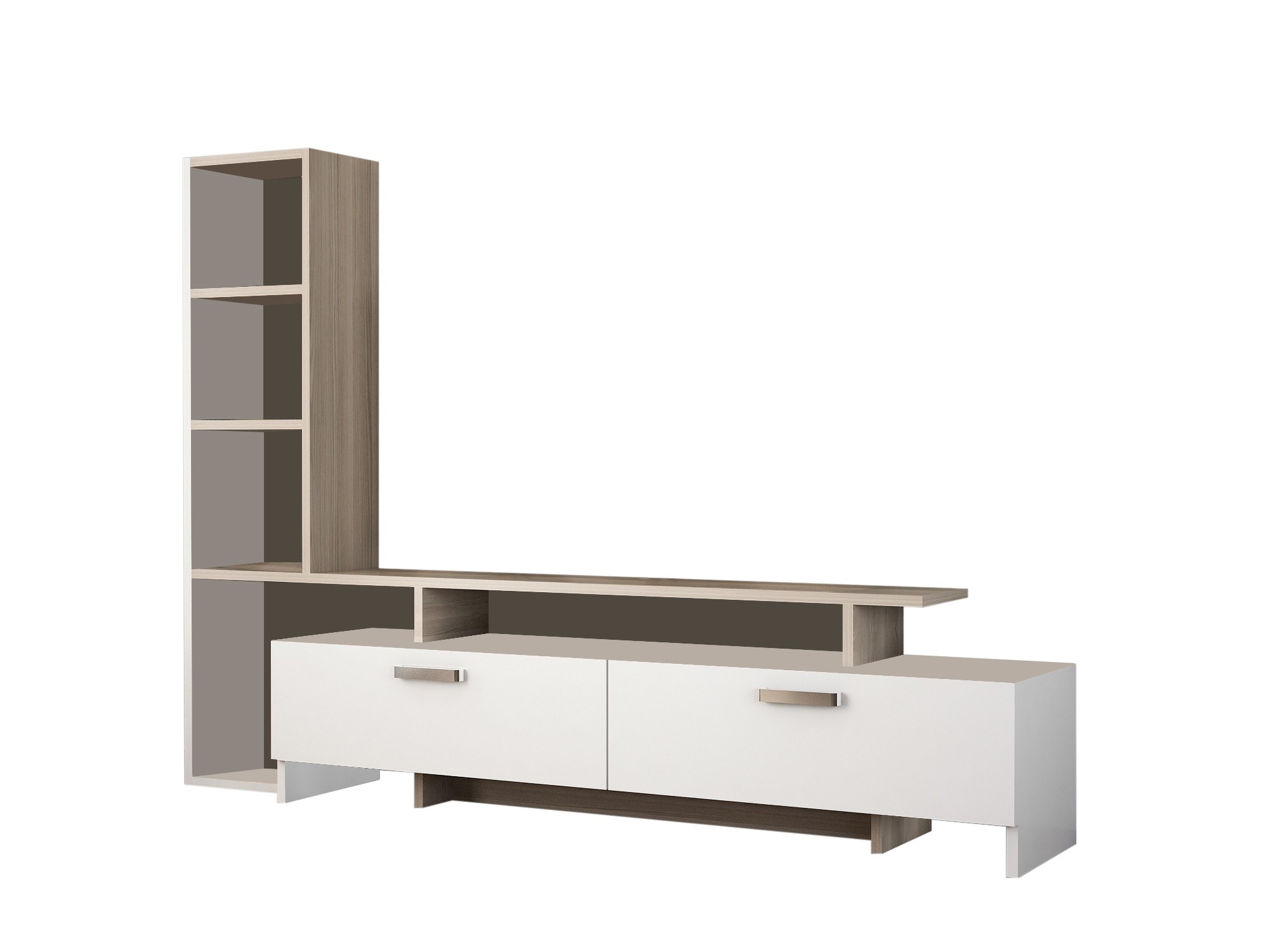 Şimal TV Furniture White Cordoba