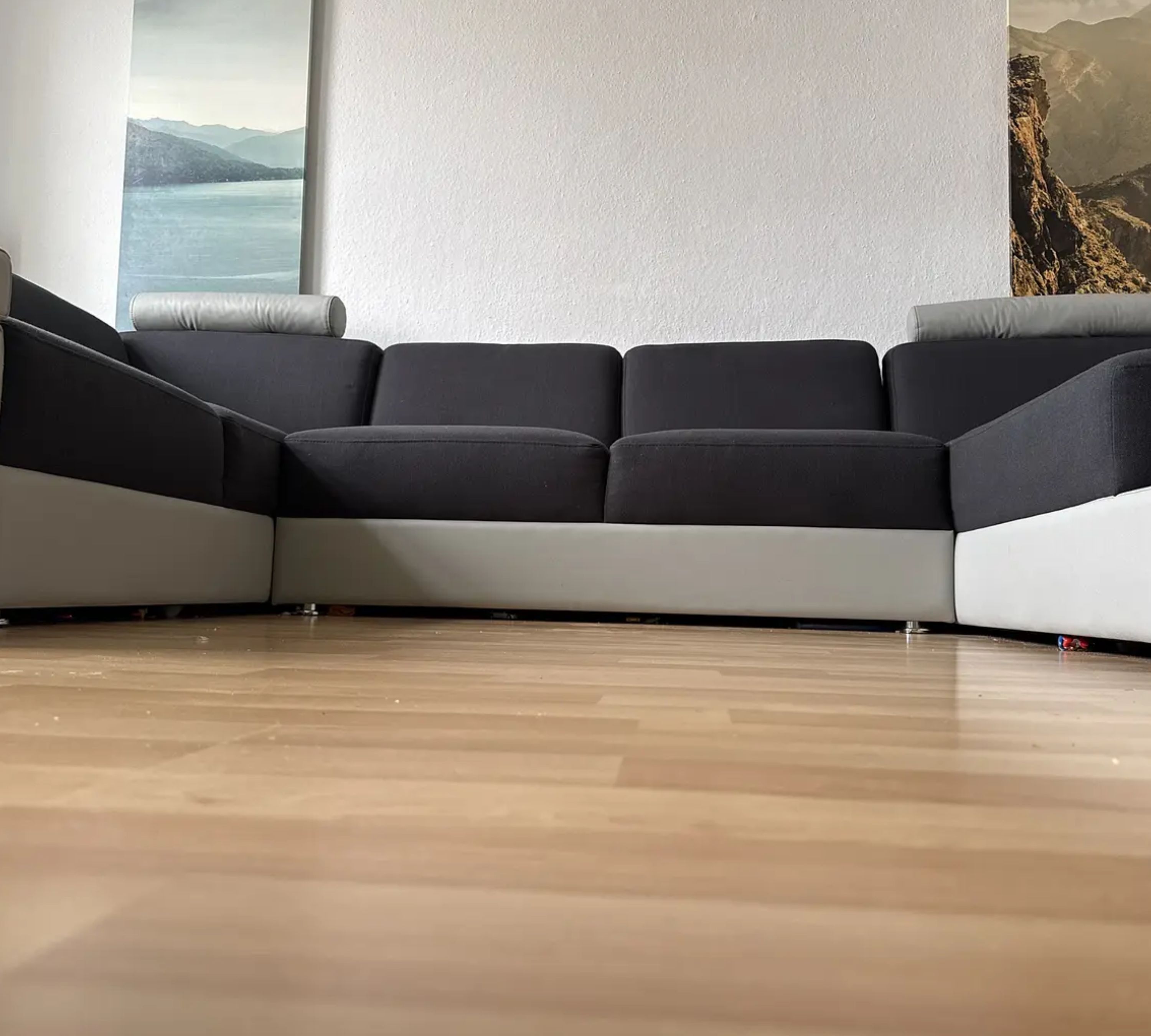 Vintage Modulares Sofa Leder
