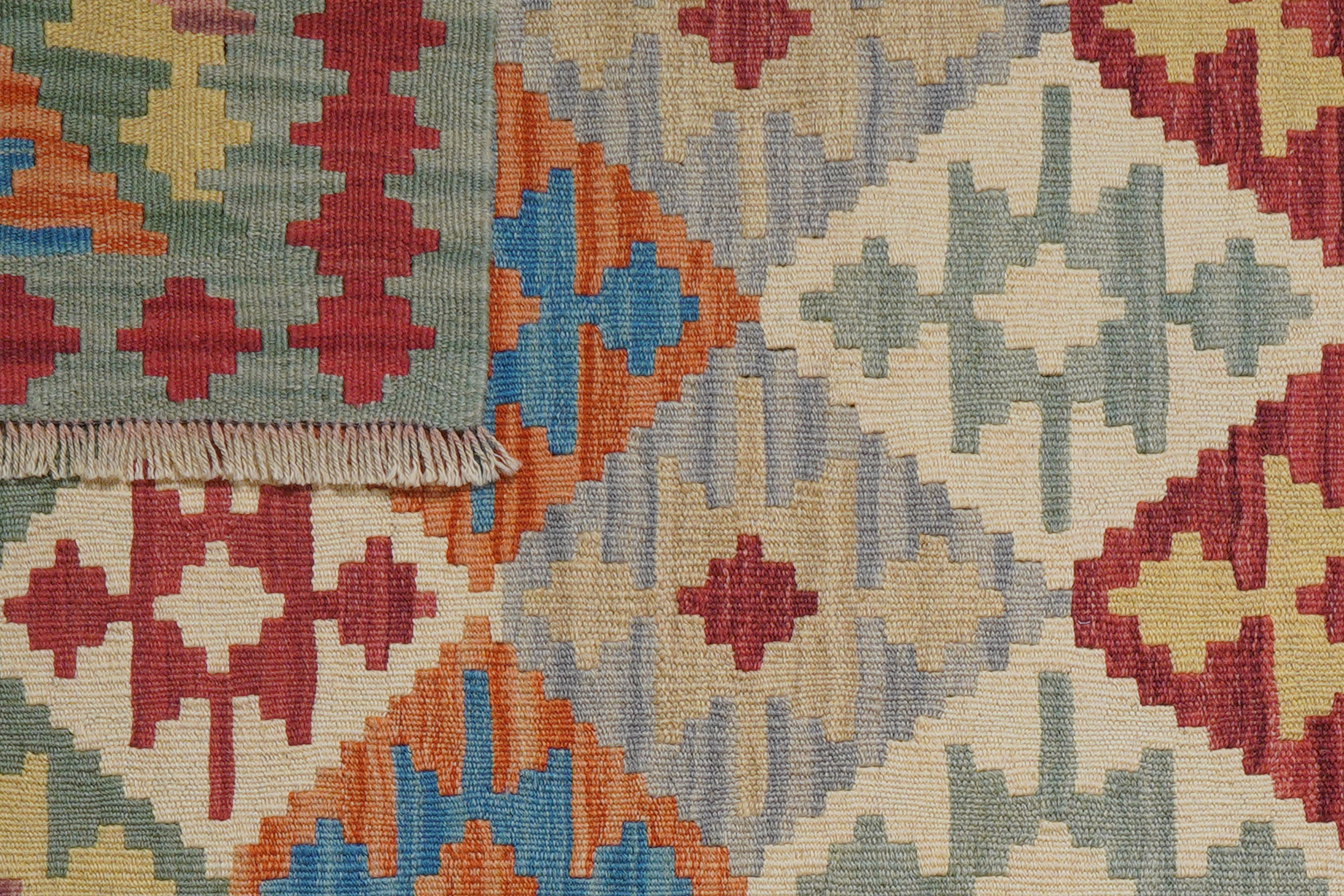 Kelim Gashgai Wool Multicolored