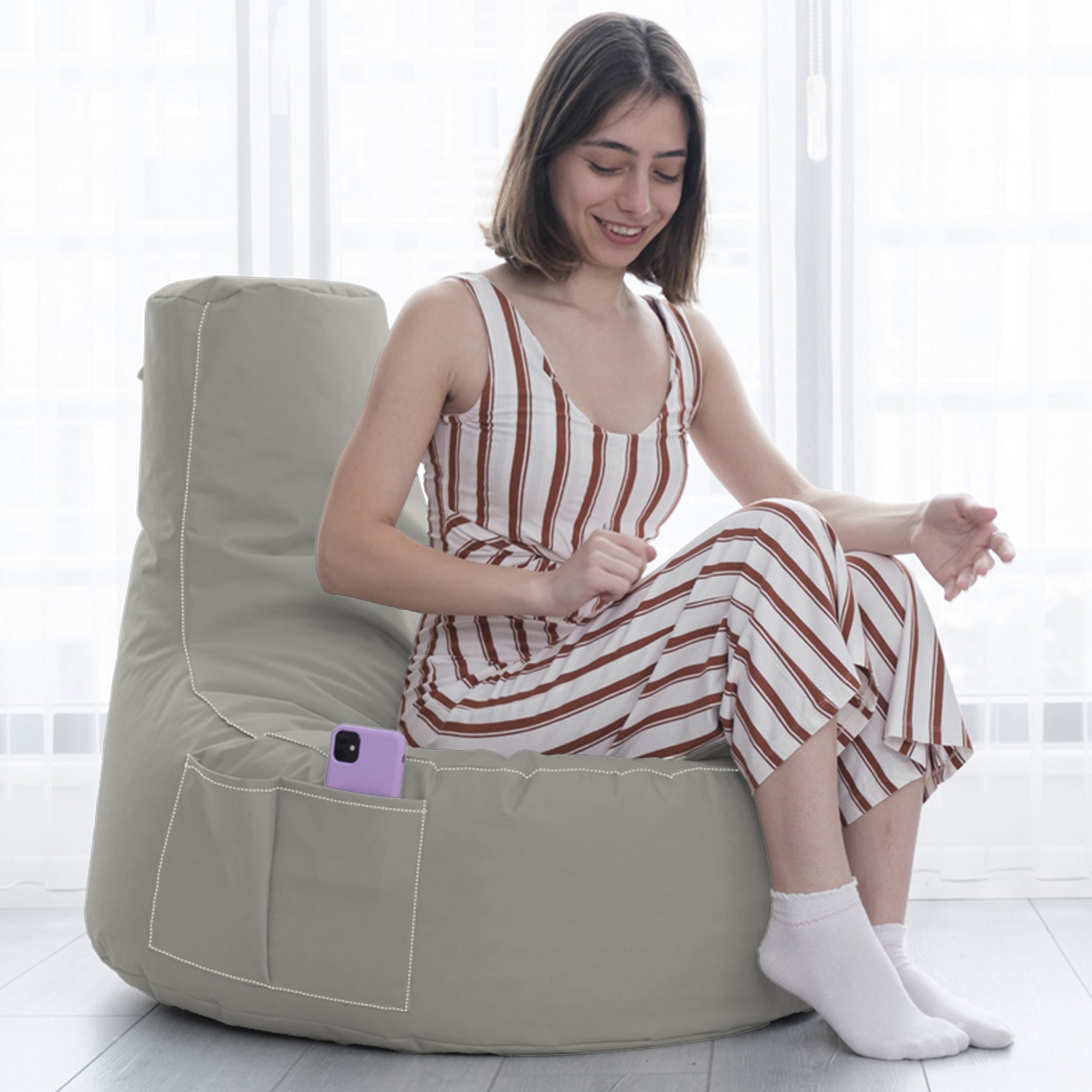 EVA Sport Garten Sitzsack Fume