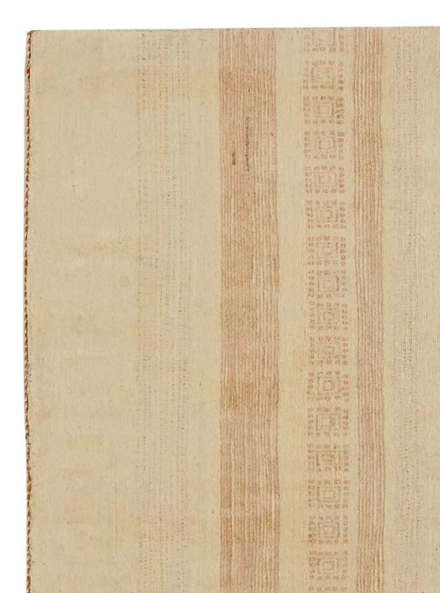 Tappeto Gabbeh Rizbaf Lana Beige