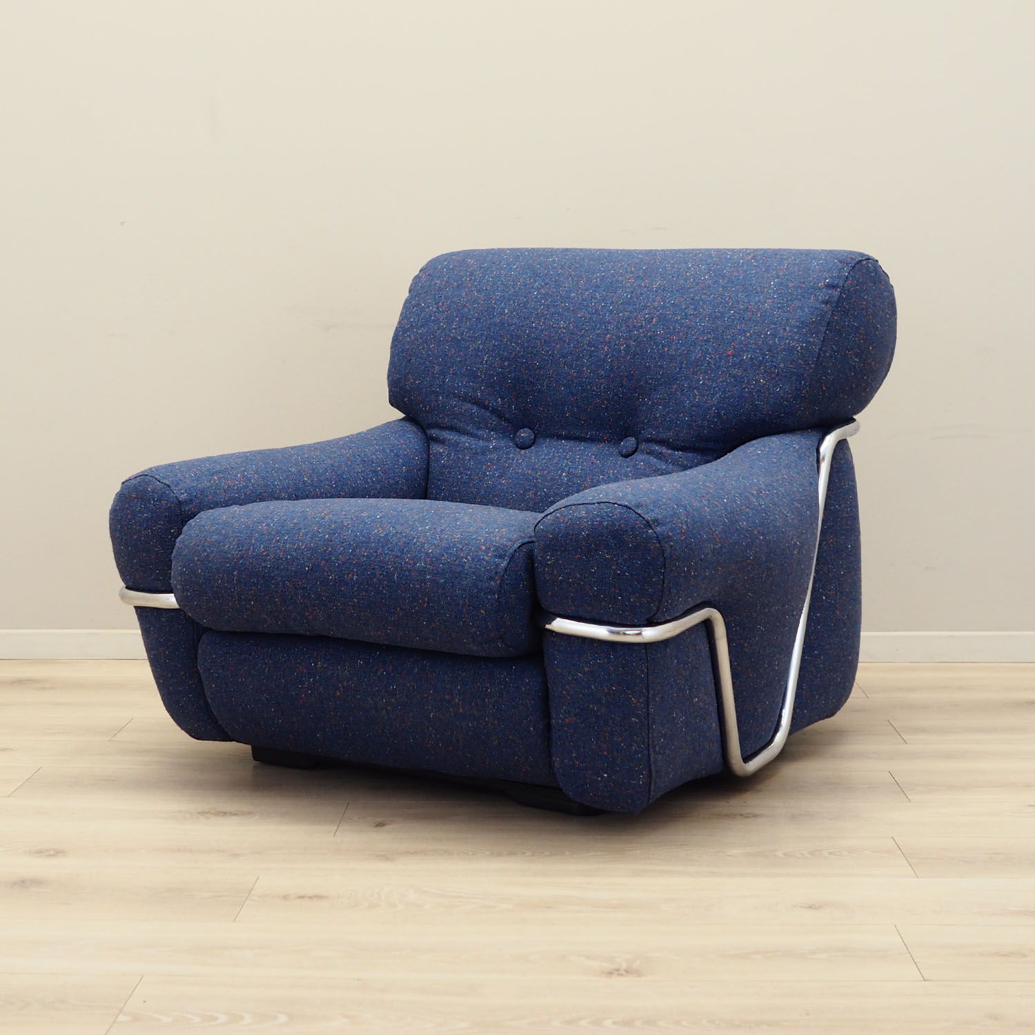 Space Age Sessel Blau