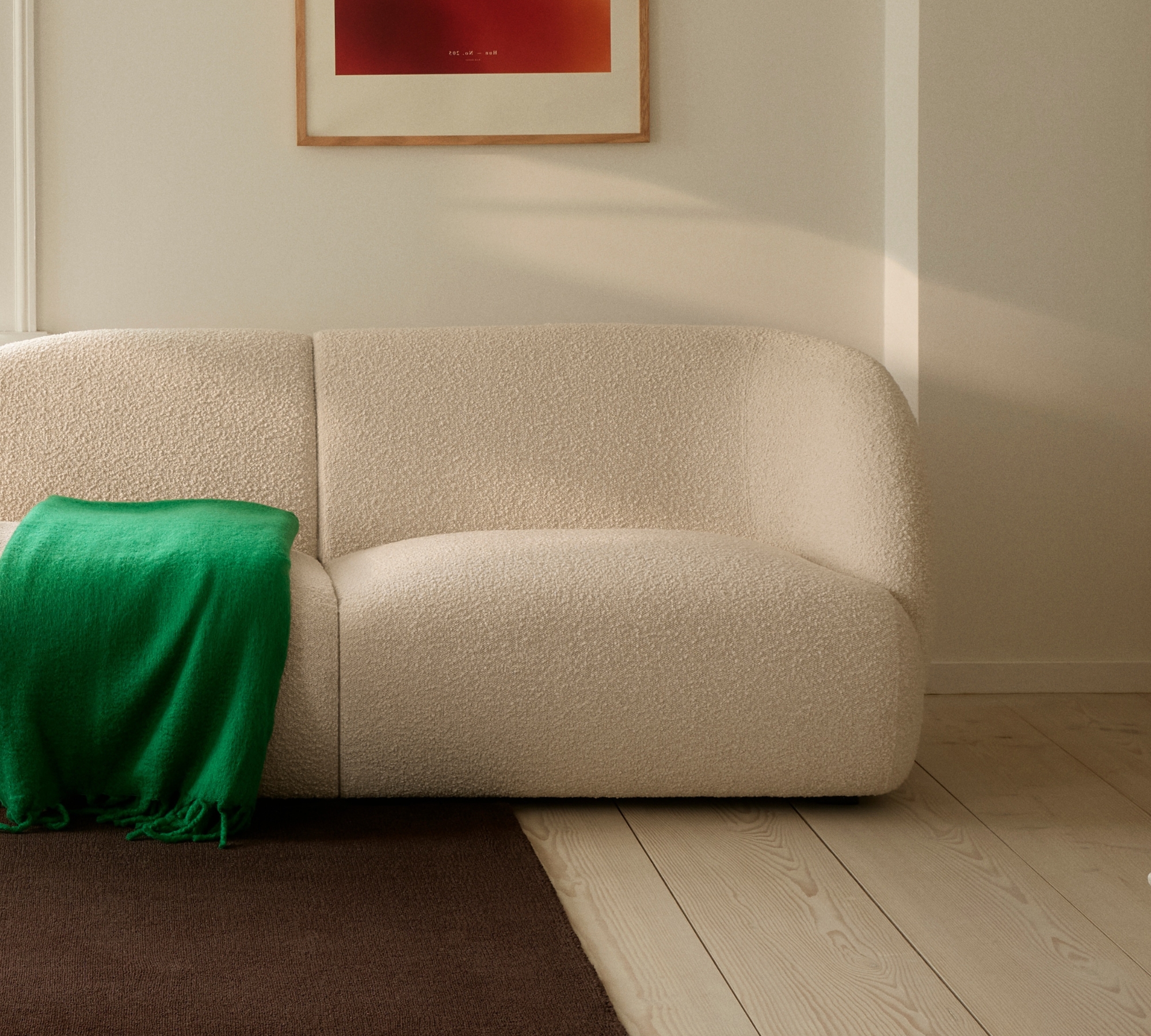 Paula Module 1-seater Right Maya Cream