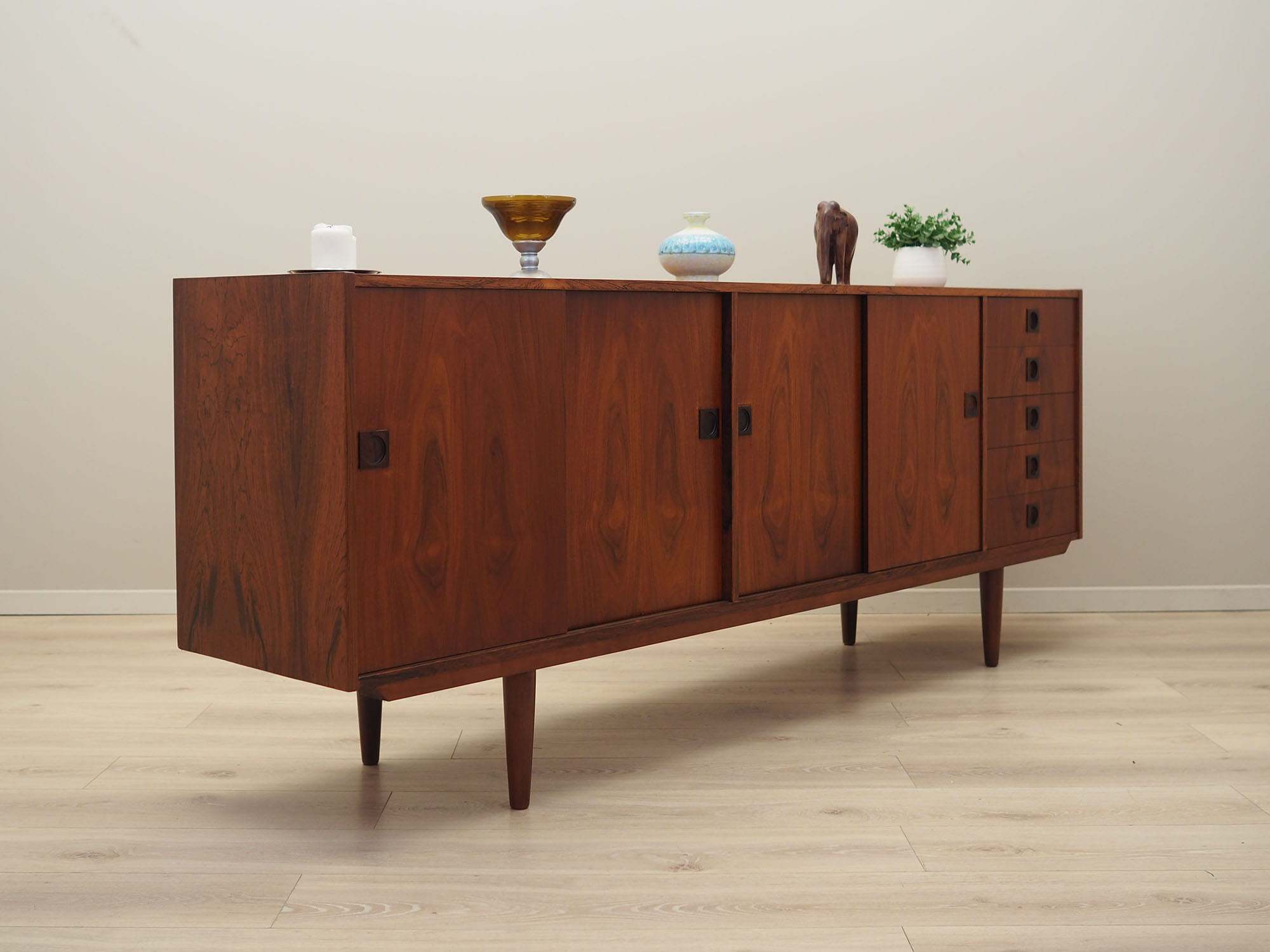 Sideboard Holz Braun 1960er Jahre