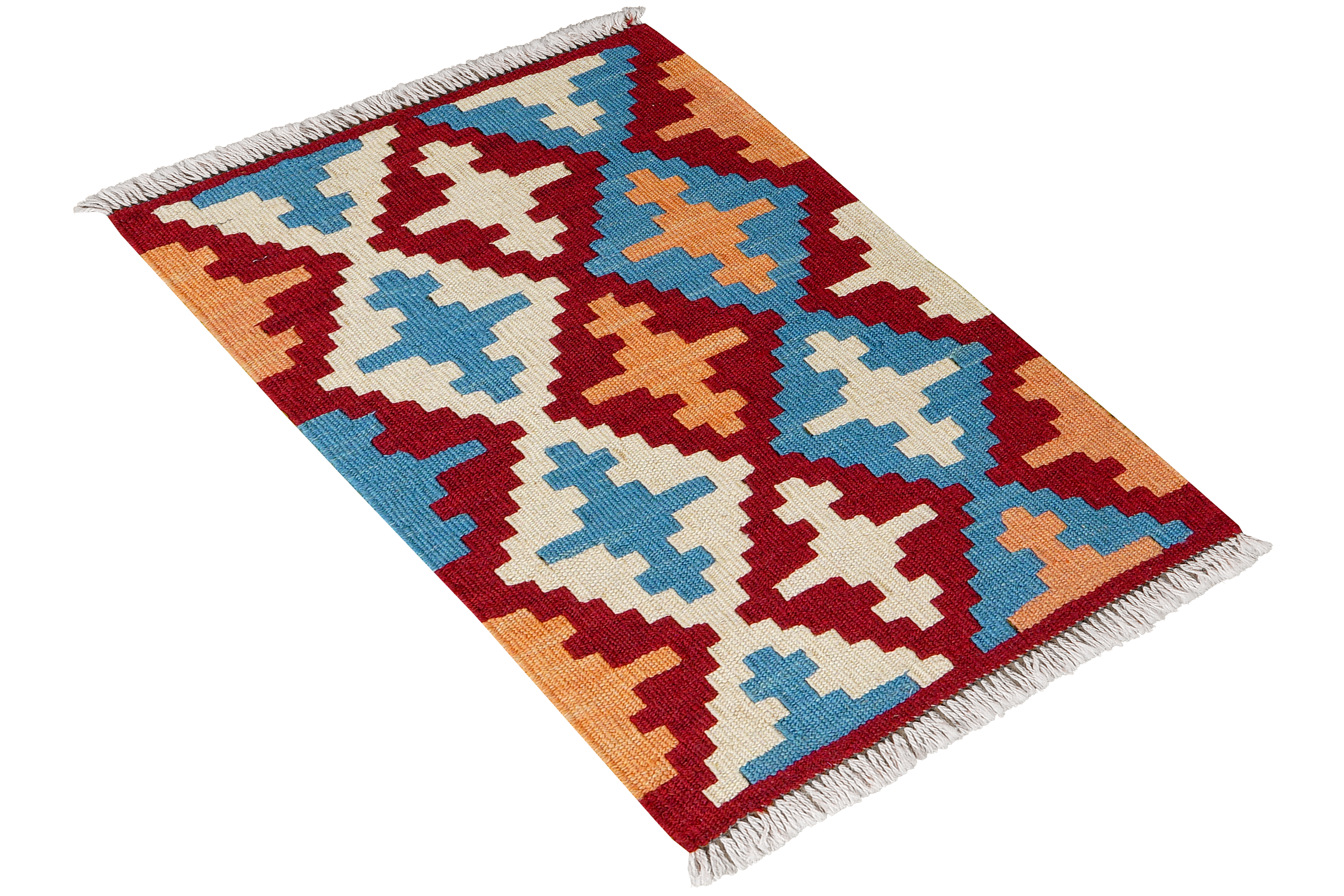 Kelim Gashgai Carpet Wool Multicolor