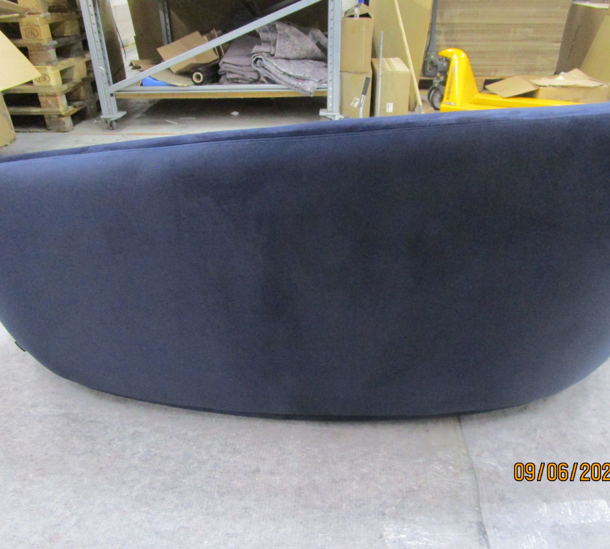 Rose Sofa 2,5-Sitzer Velour Lux Navy