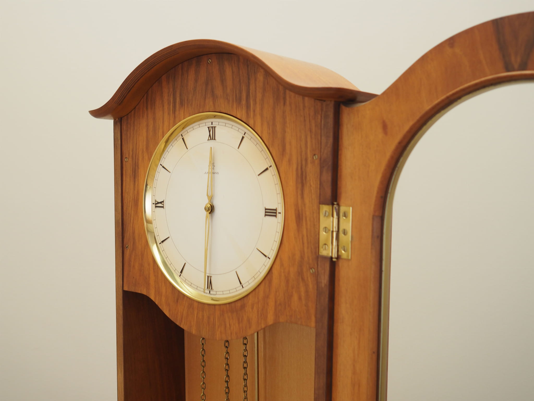Vintage Standuhr Kiefernholz