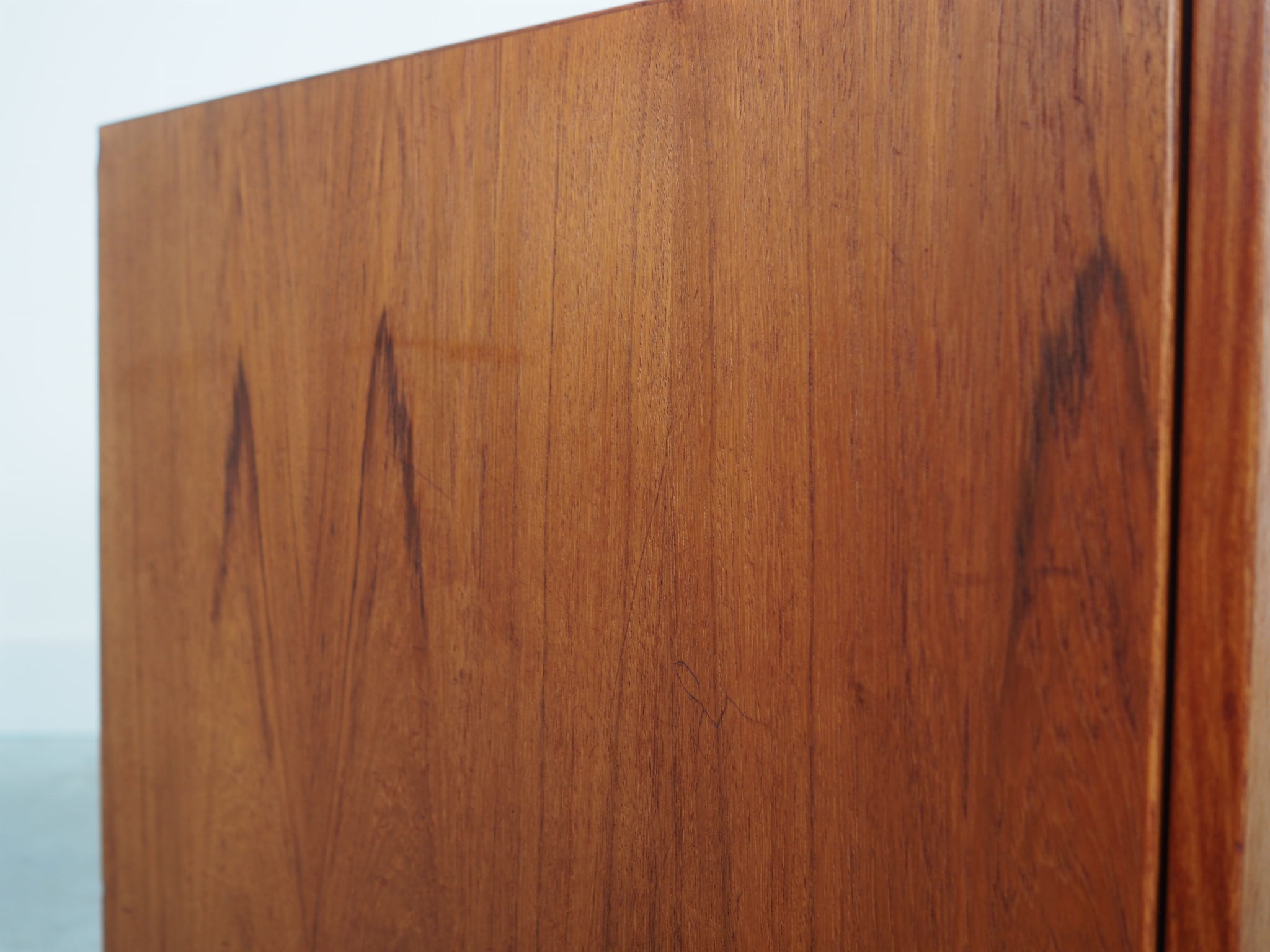 Vintage Schrank Teakholz Braun 1970er Jahre