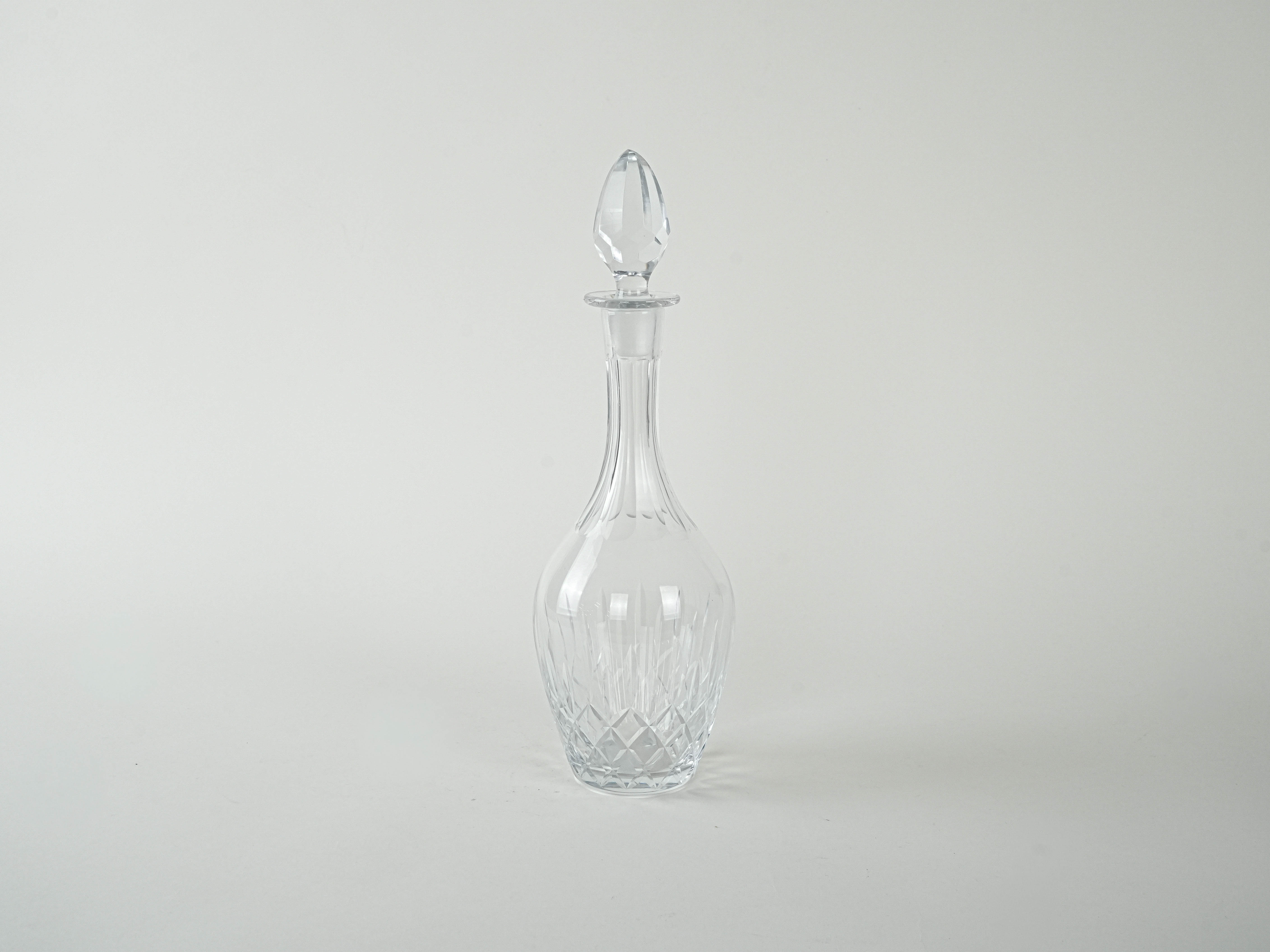 Crystal Carafe Transparent 1970s