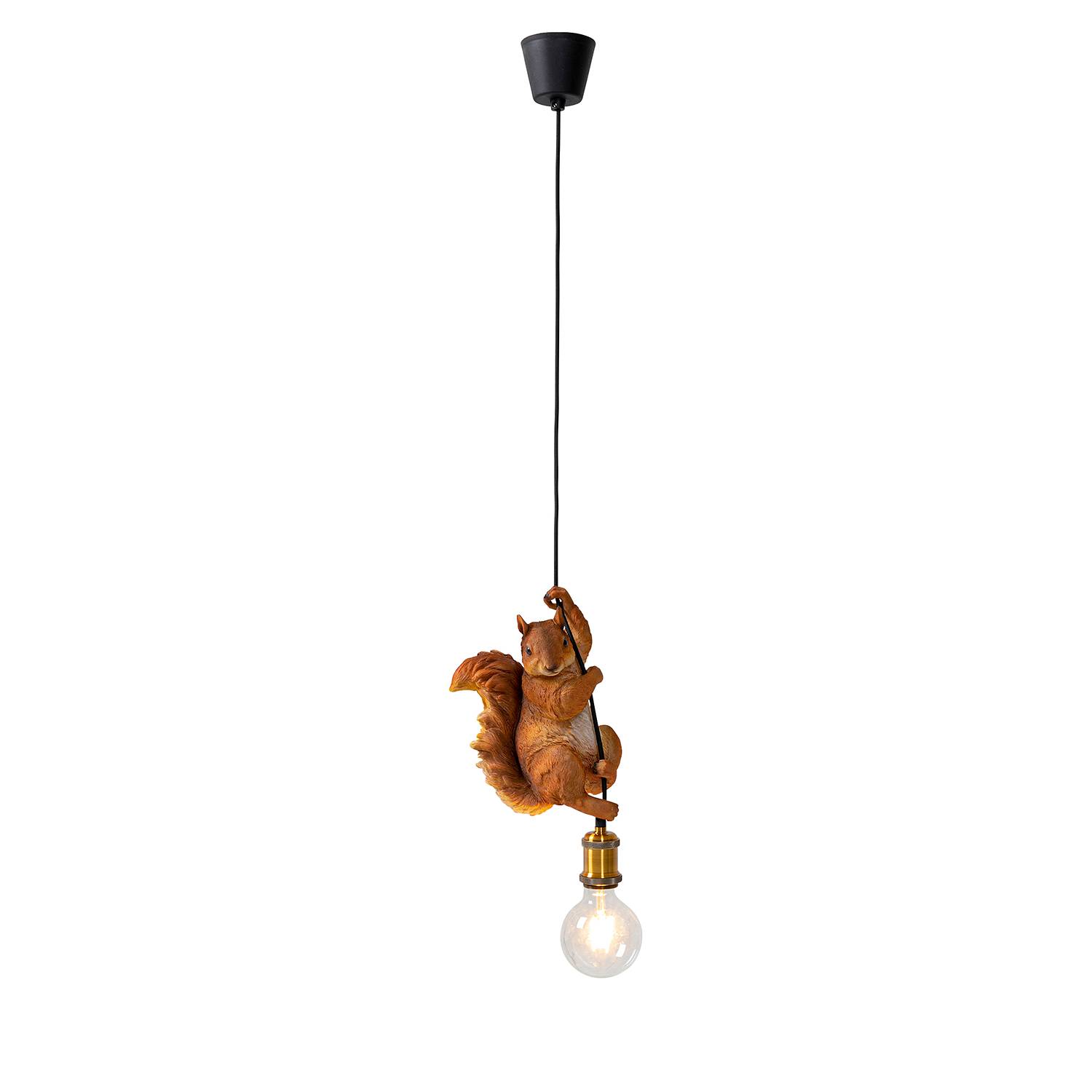Pendelleuchte Squirrel Polyresin / Polycarbonat 1-flammig
