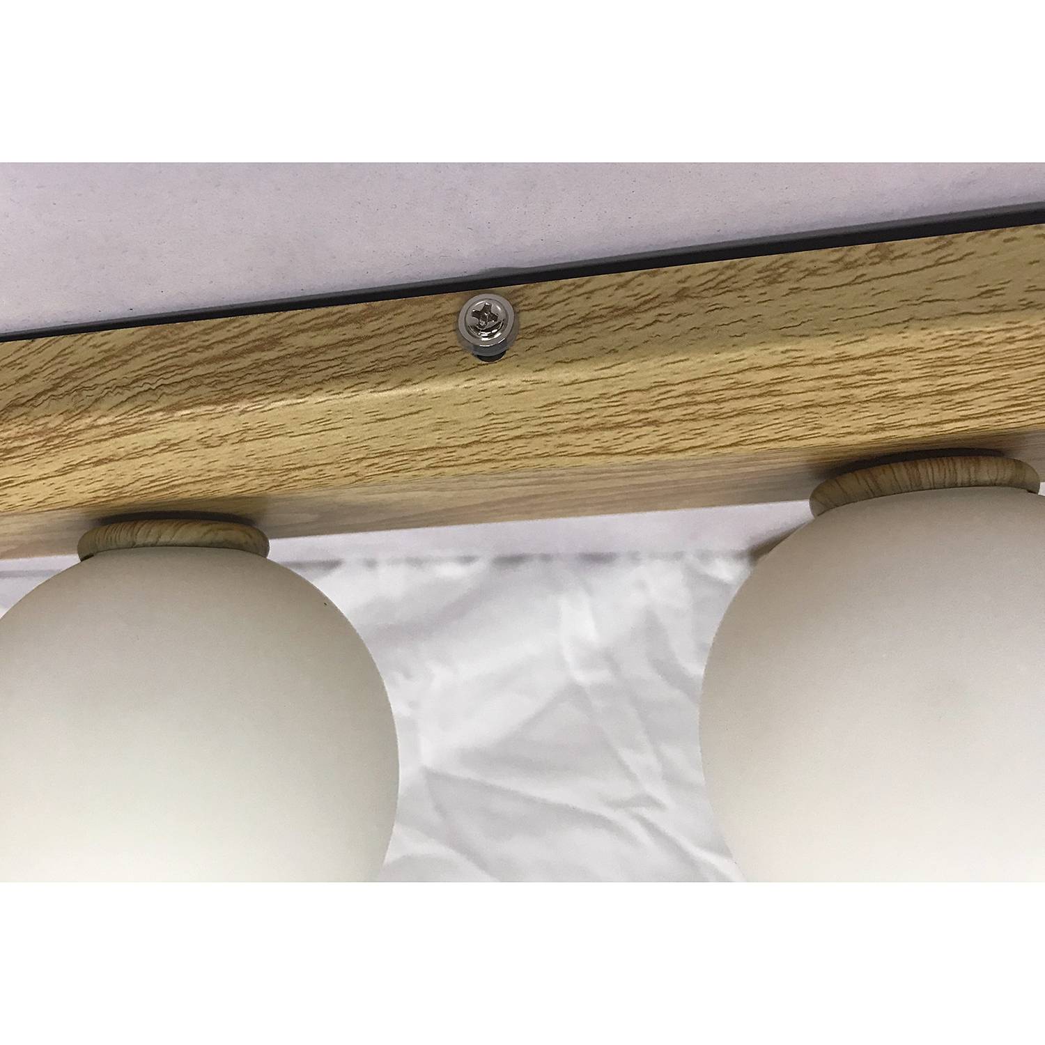 Ceiling light Arcelia 5-light Brown