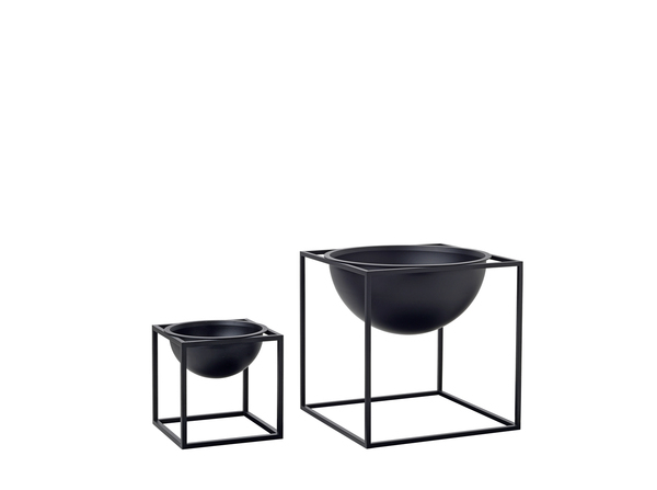 Kubus Bowl Mini Metall Schwarz