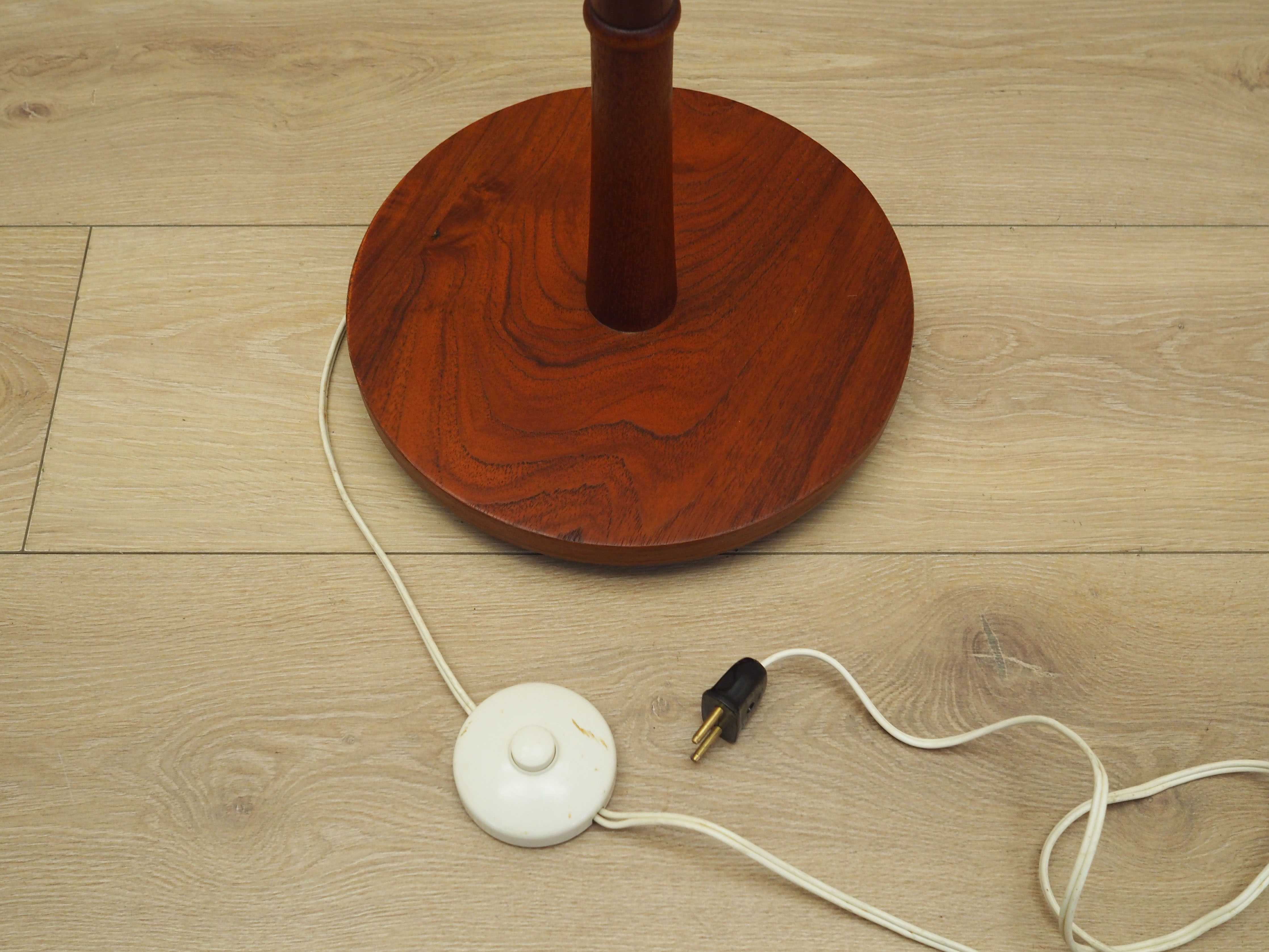 Stehlampe Holz 1970er Jahre