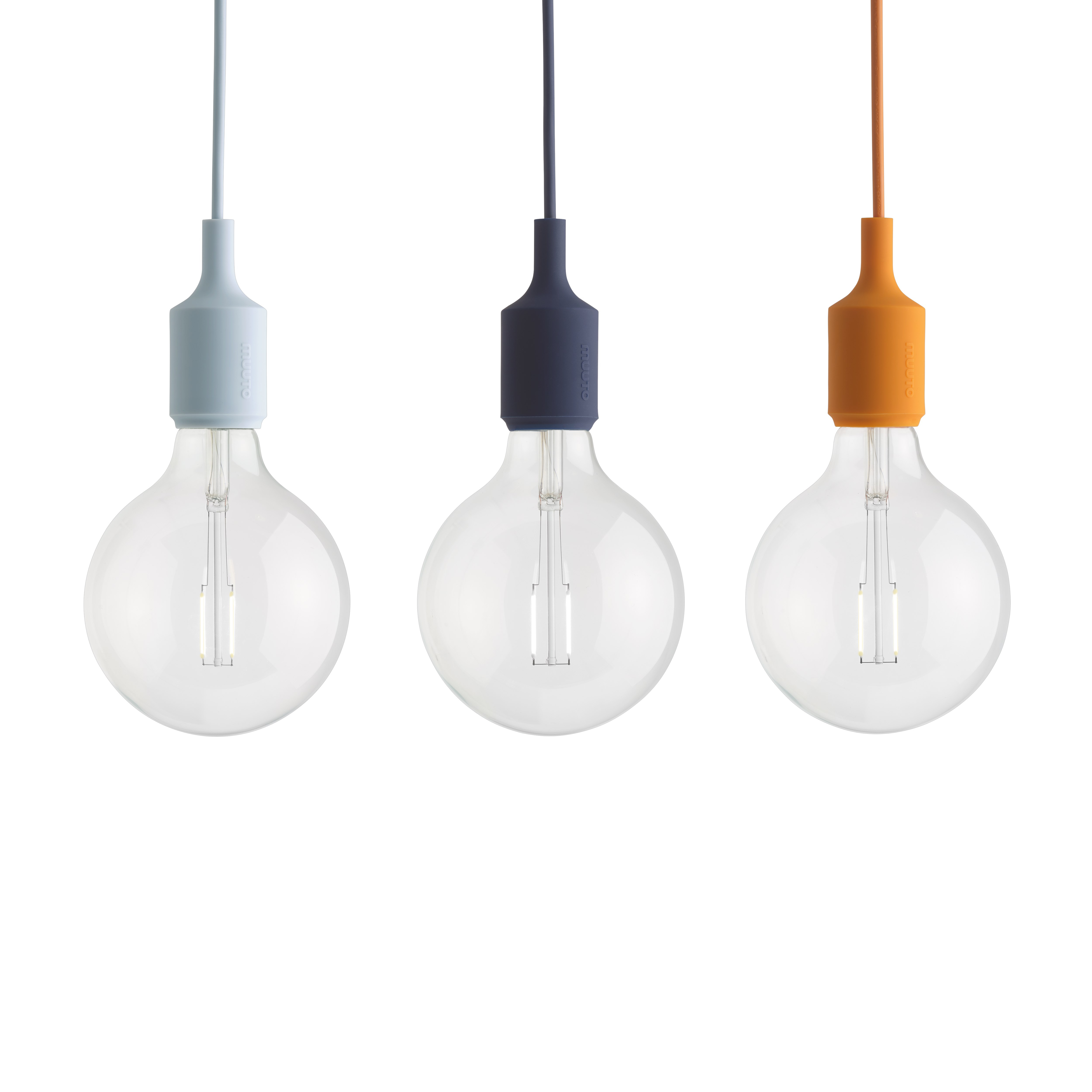 E27 LED Pendelleuchte Orange