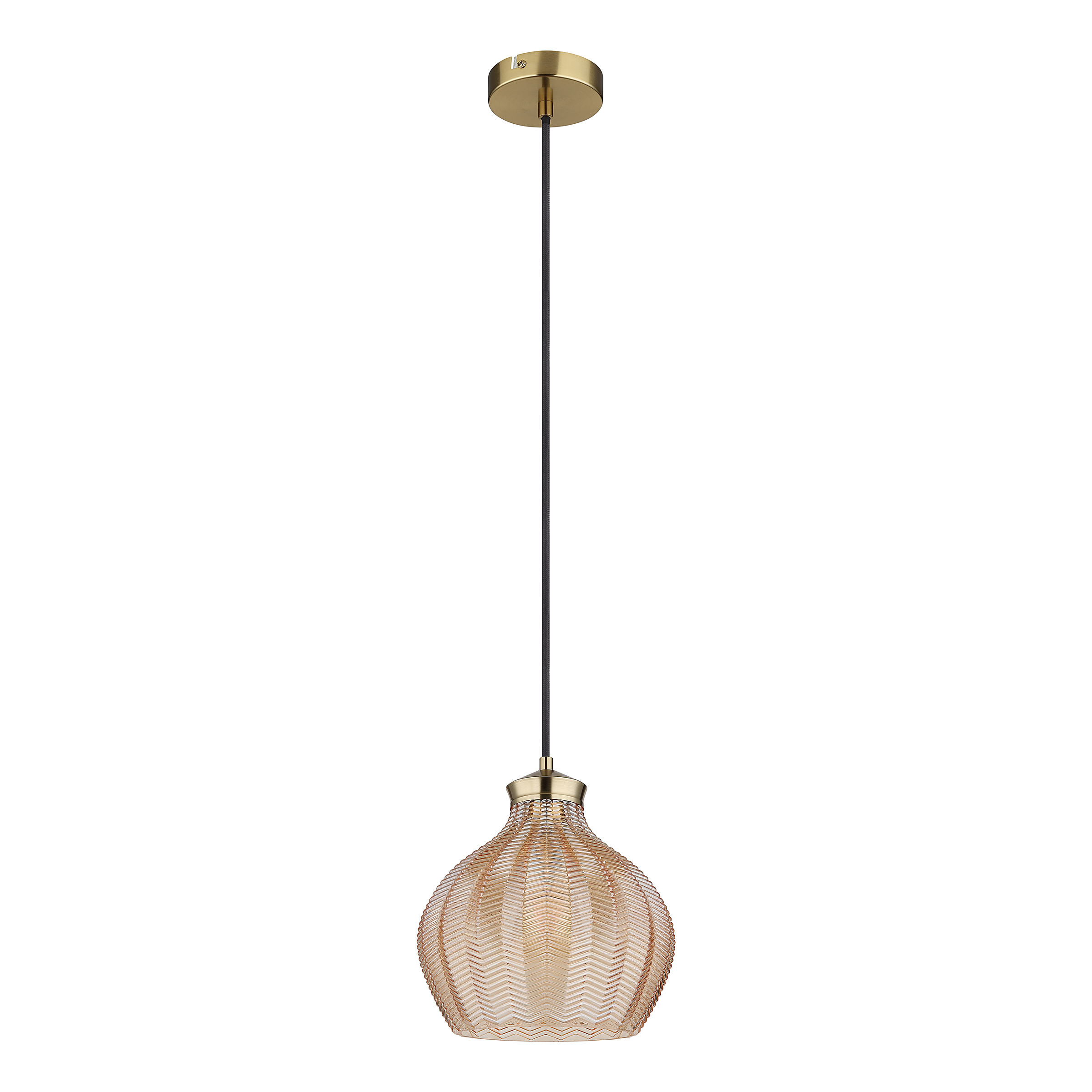 Jessica Type C Pendant Lamp Colored Glass Iron 1-light