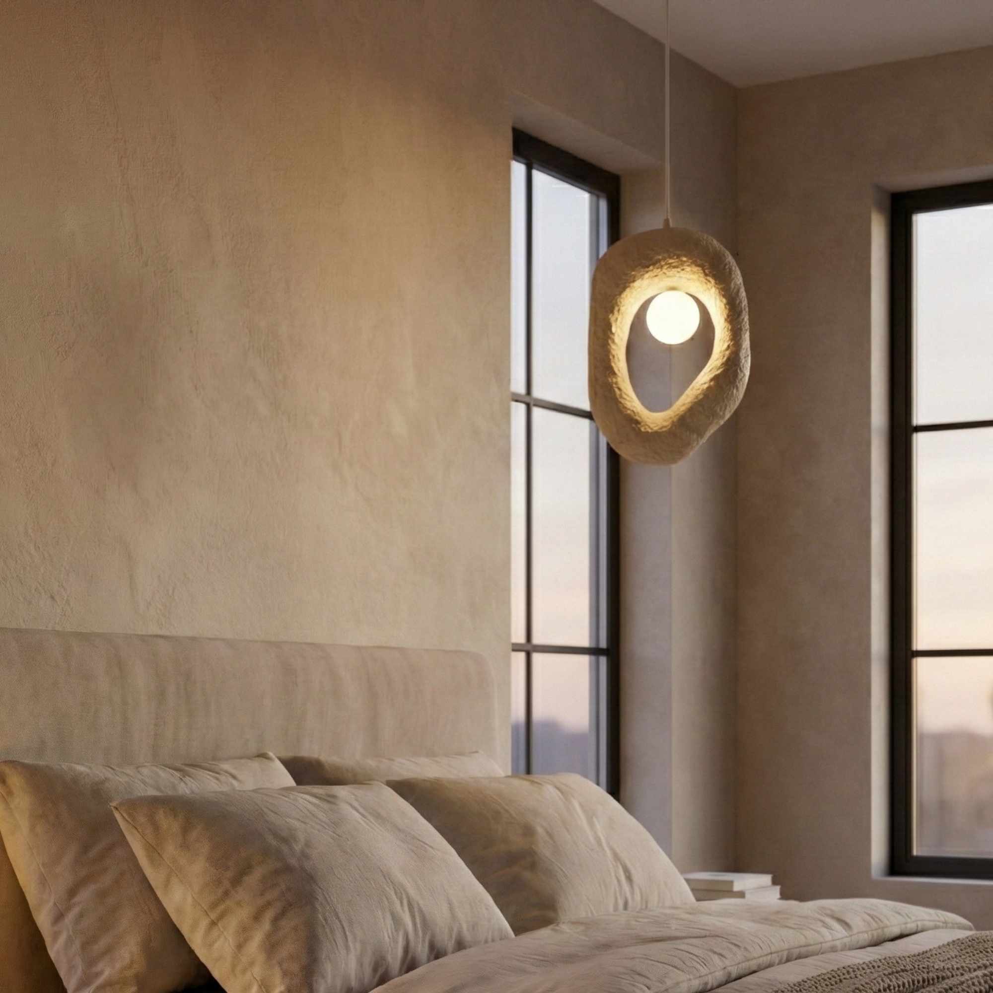 Zoga-1001-Nua Pendant Light Cream