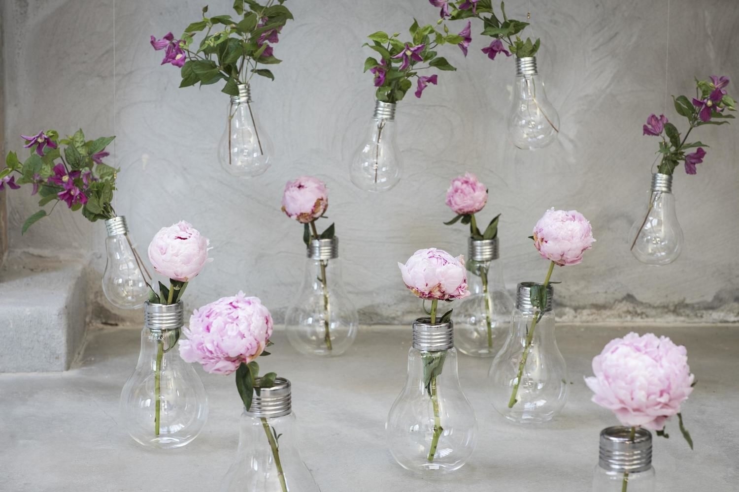 Lightbulb Vase Transparent
