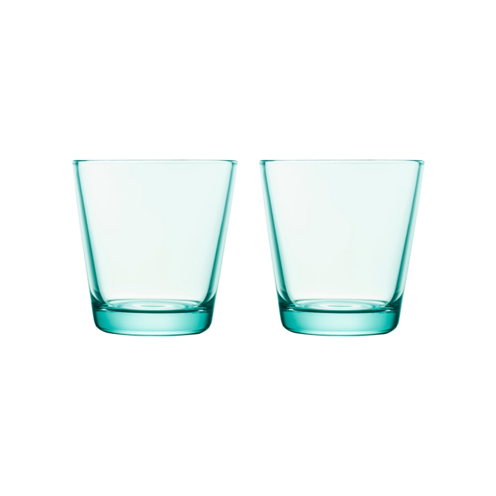 Kartio 2er Set Glas, 0,2L Grün
