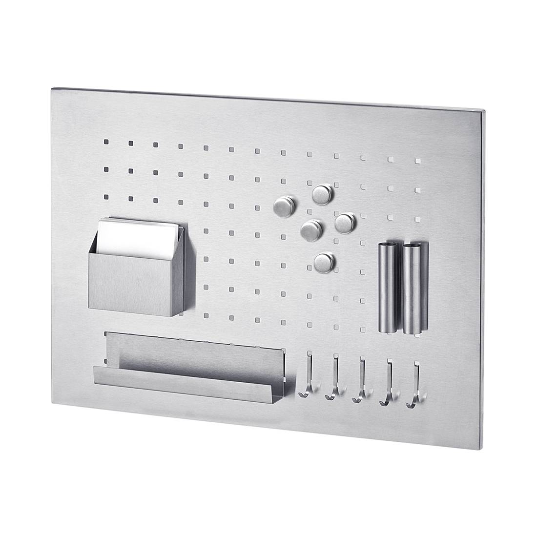 Danville Memobord Edelstahl Silber