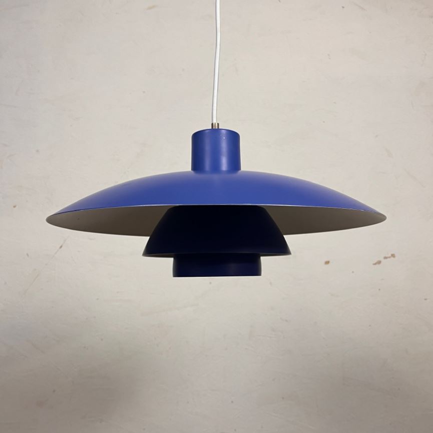PH 4/3 Pendelleuchte Metall Blau