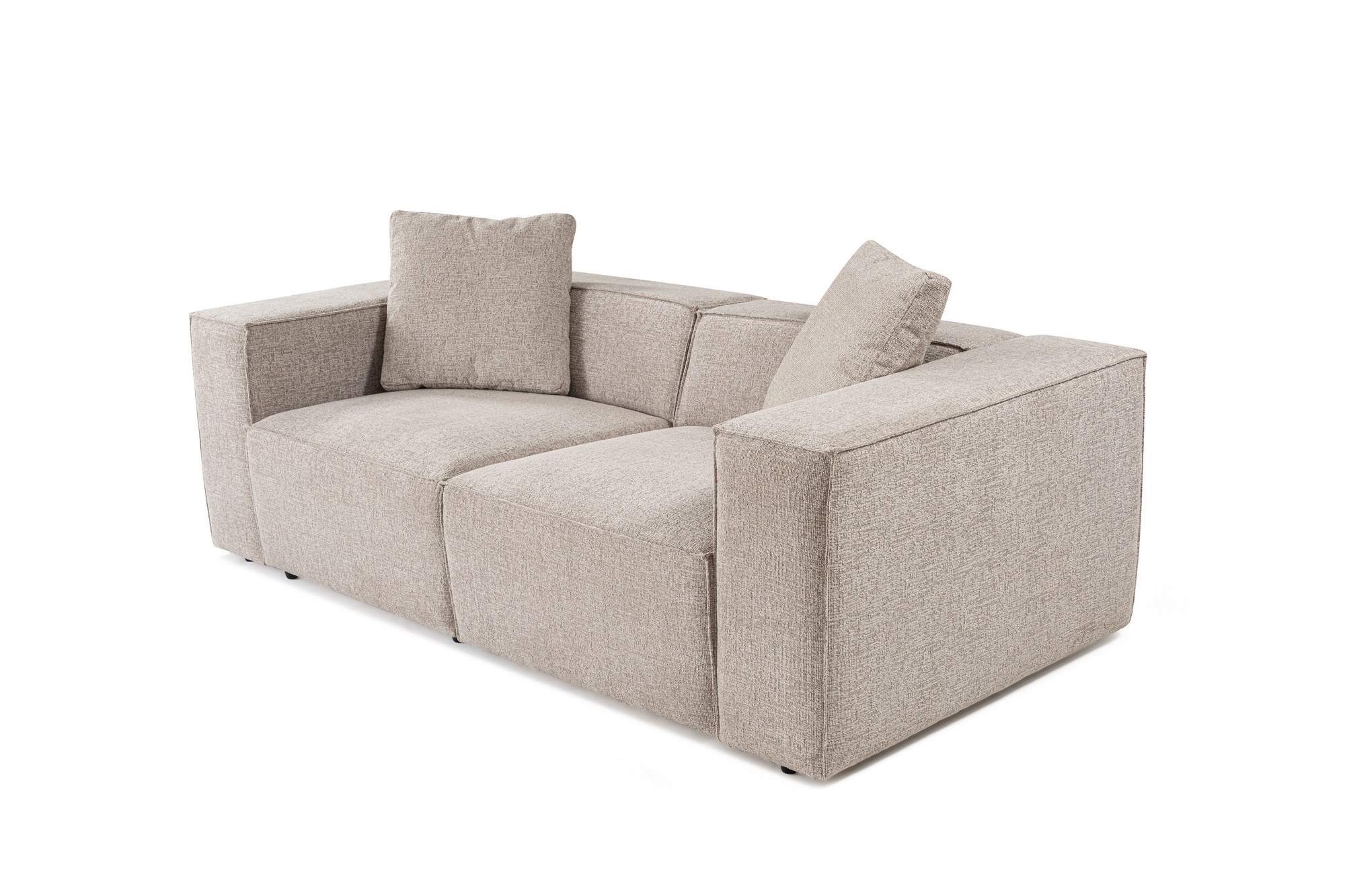 Sofa 2-Sitzer Mokka