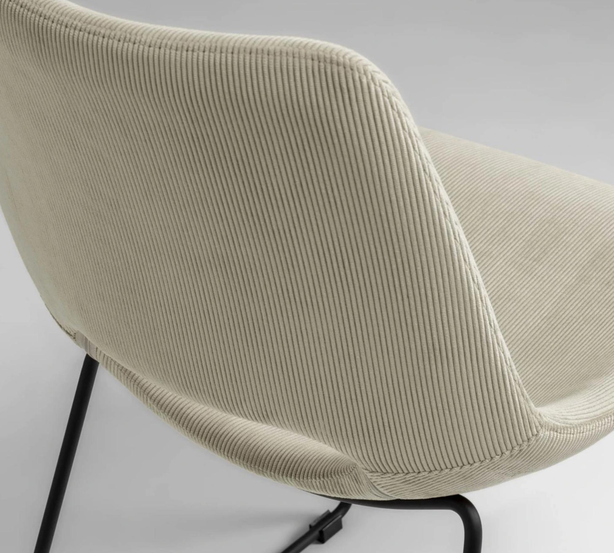 2x Esszimmerstuhl Cord Beige