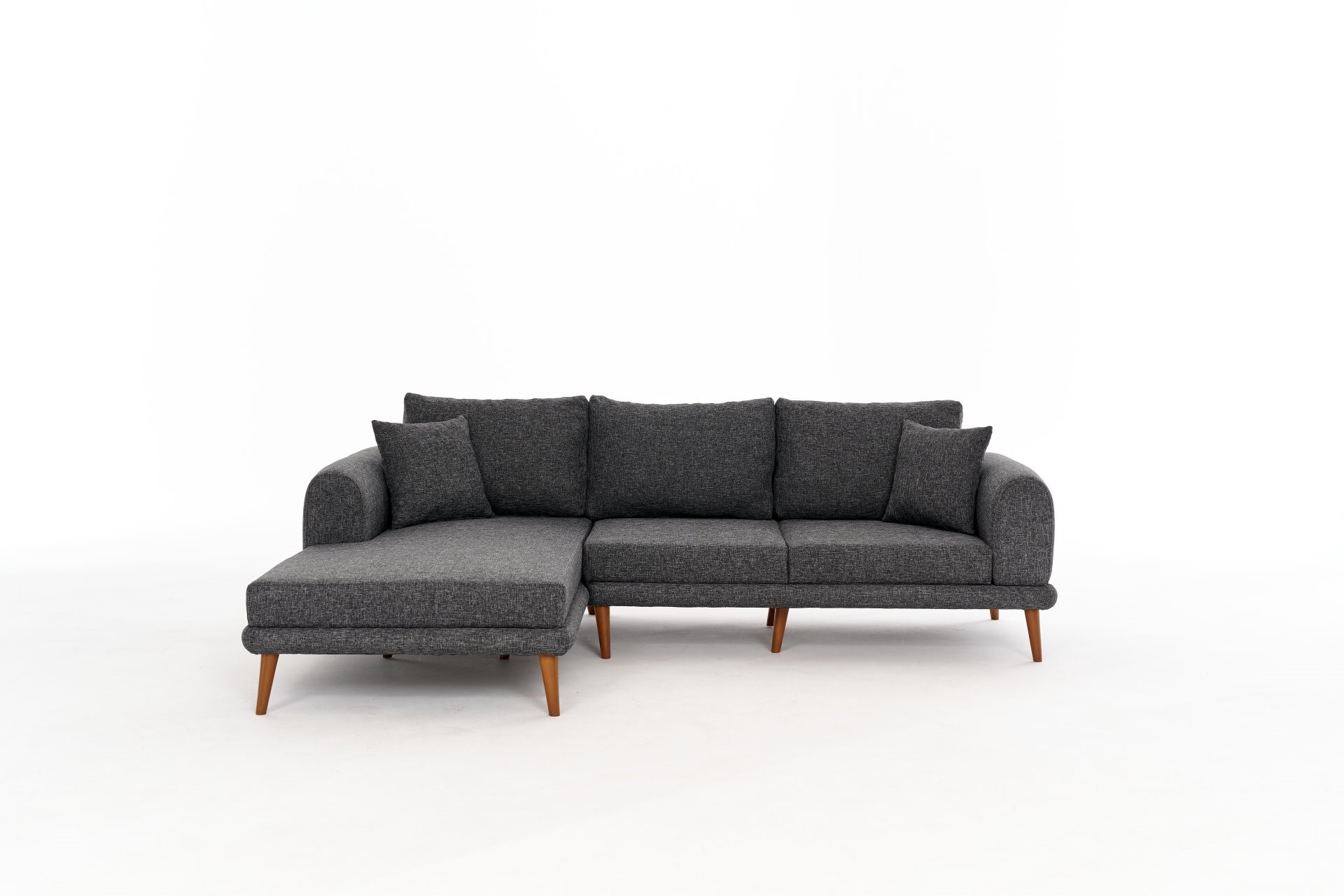 Seren Sofa Récamiere Links Anthrazit