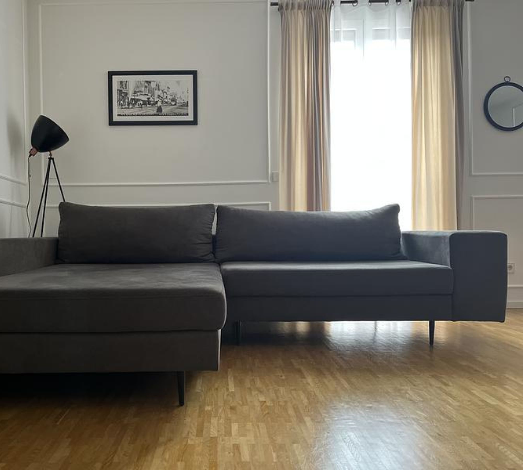 Fabrizia Ecksofa Anthrazit
