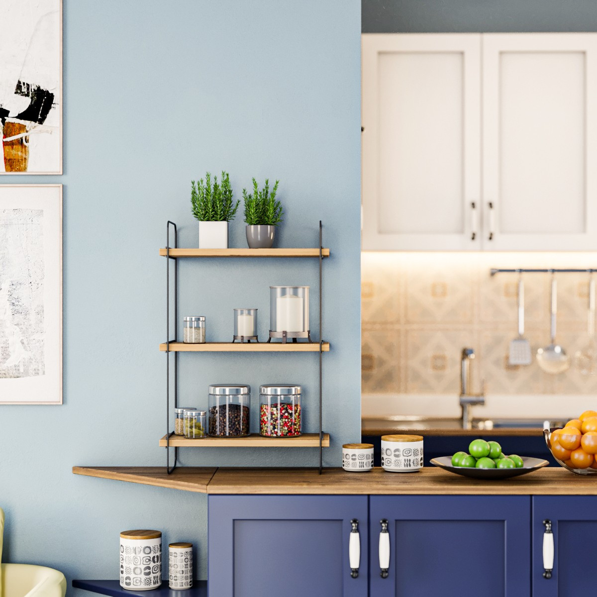 Pulalis Wooden Shelf Veneer