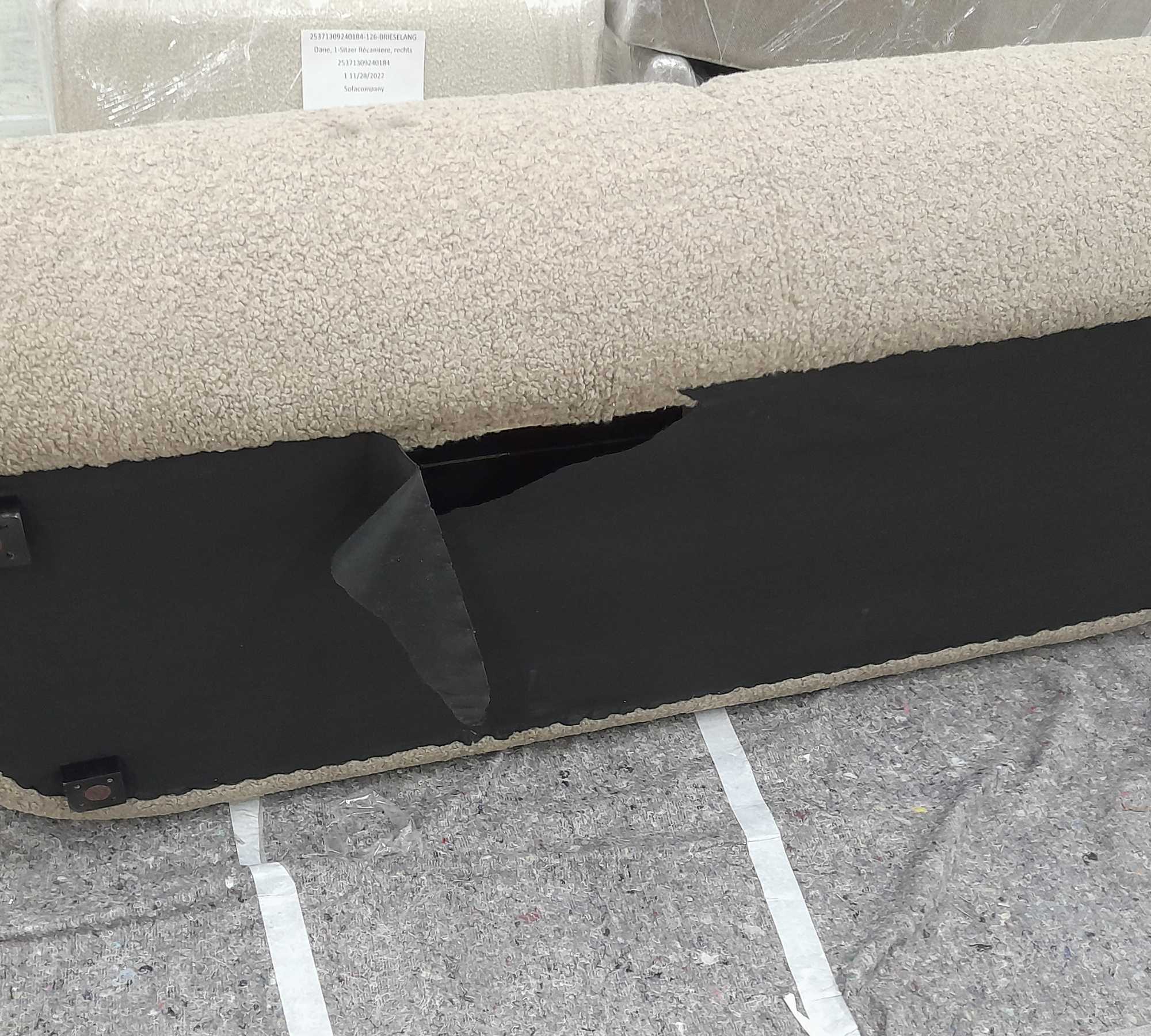 Design-Award-Winning Paula Sofa 3-Sitzer Glore Mole