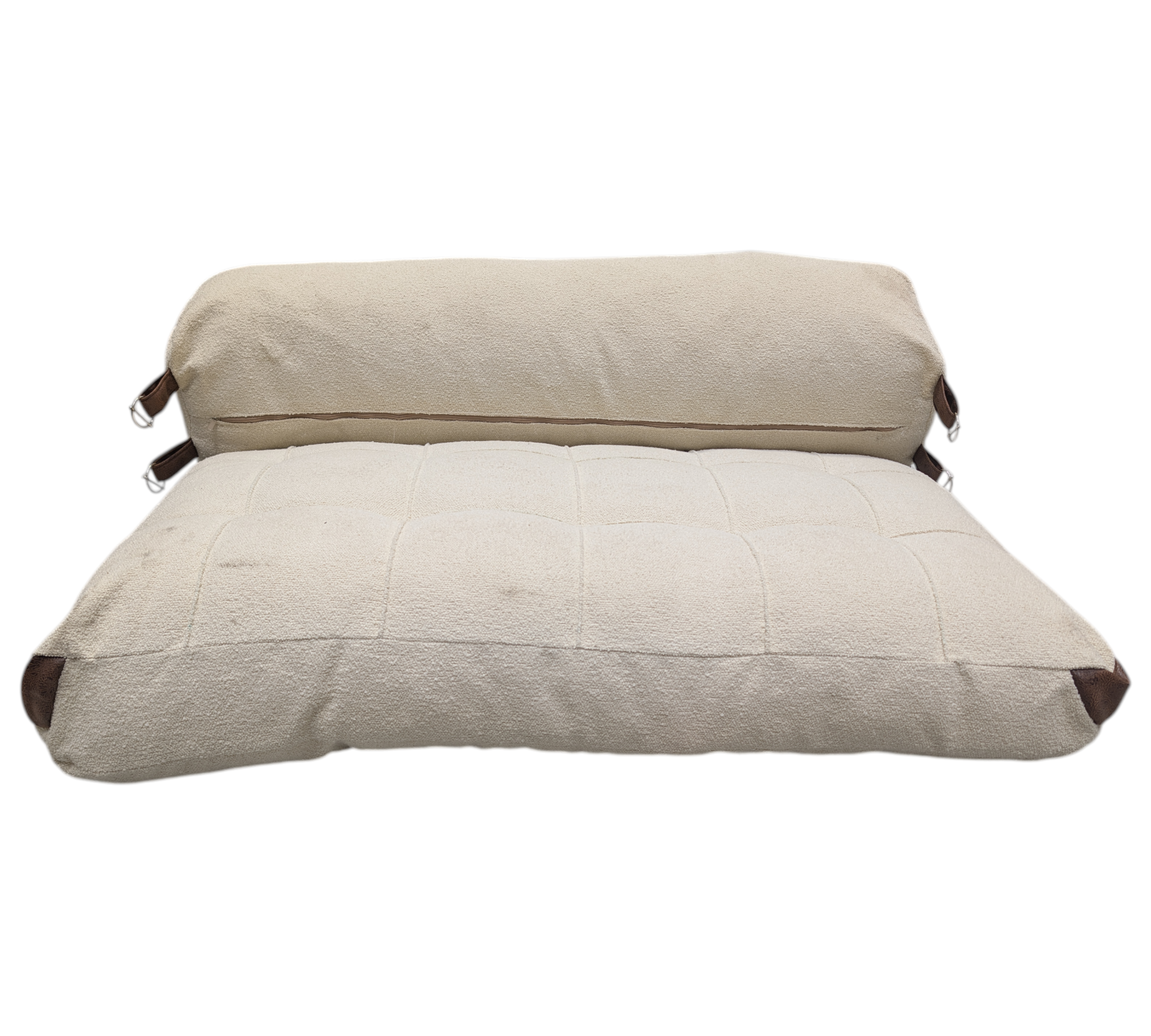 Schlafsofa 2-Sitzer Creme