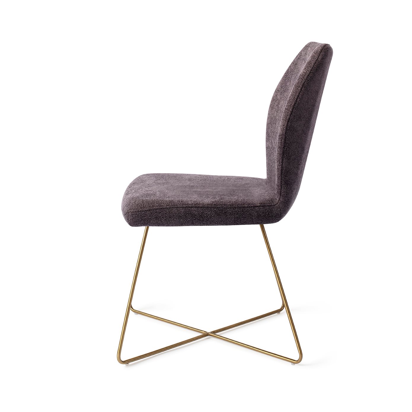 Ikata Dining chair Cross Almost Black