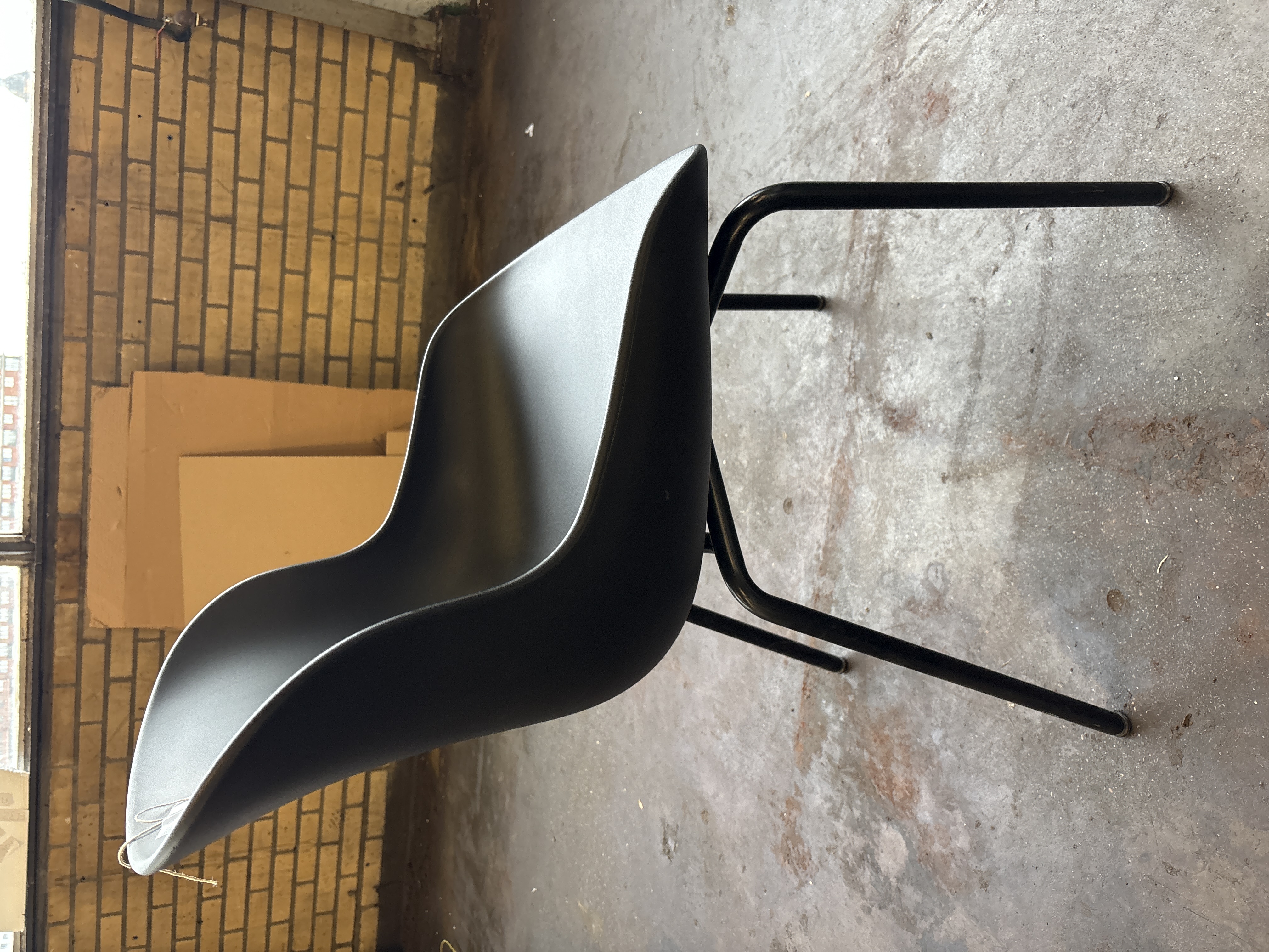 Chair Steel Black