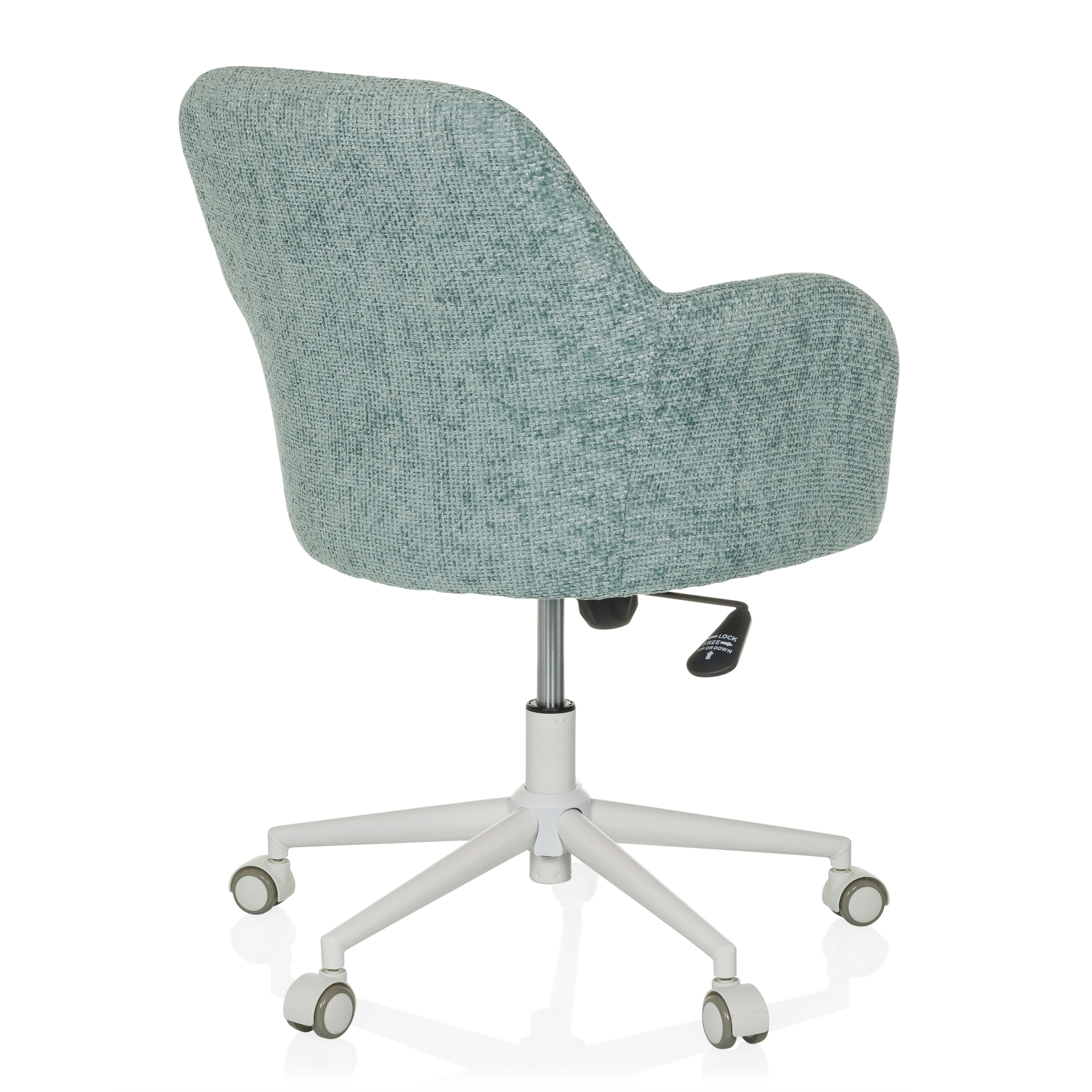 SOLAO HOME Office Chair Bouclé Green