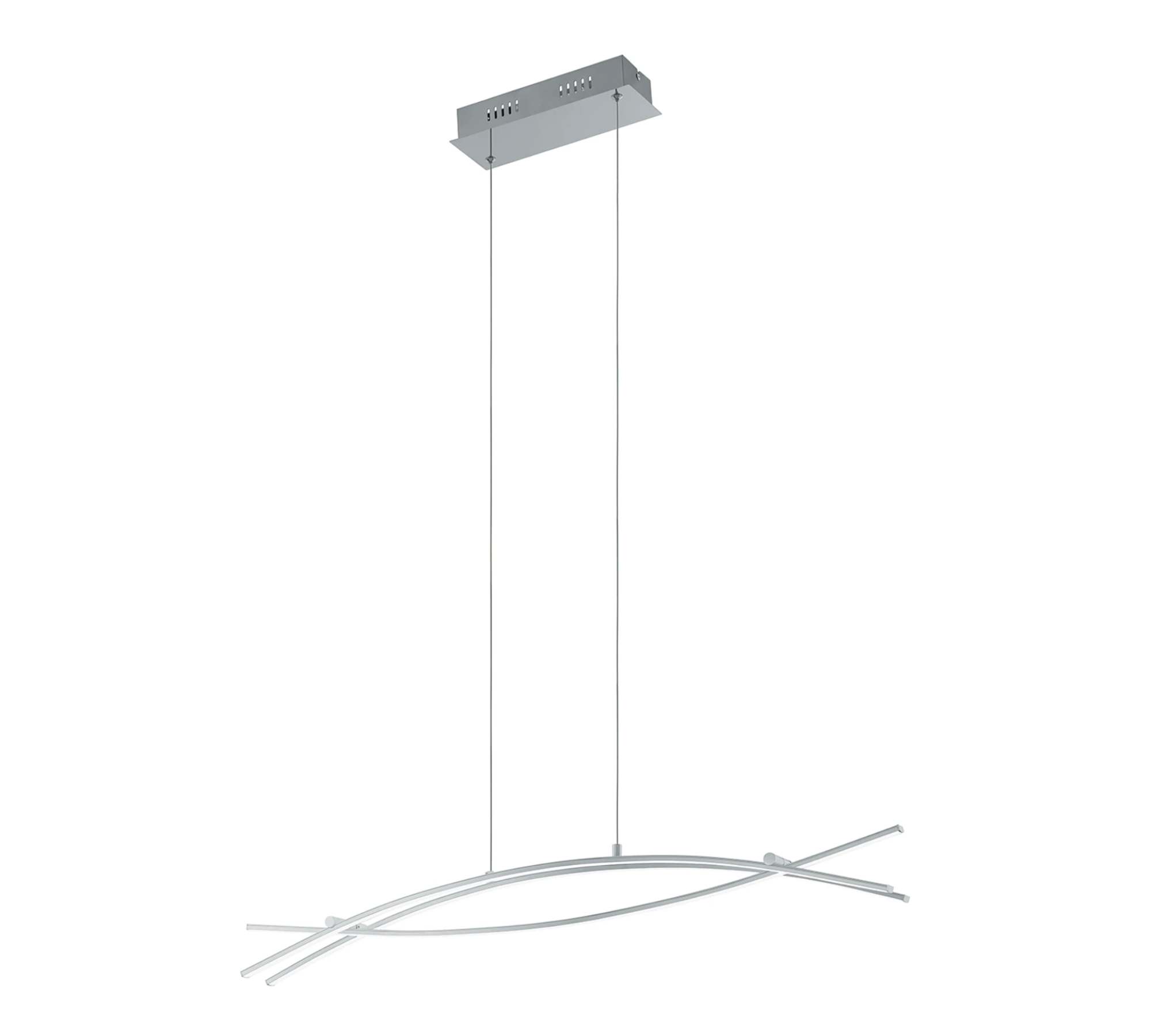 LED pendant lamp Nevado IV Plastic / Aluminum 3-flame