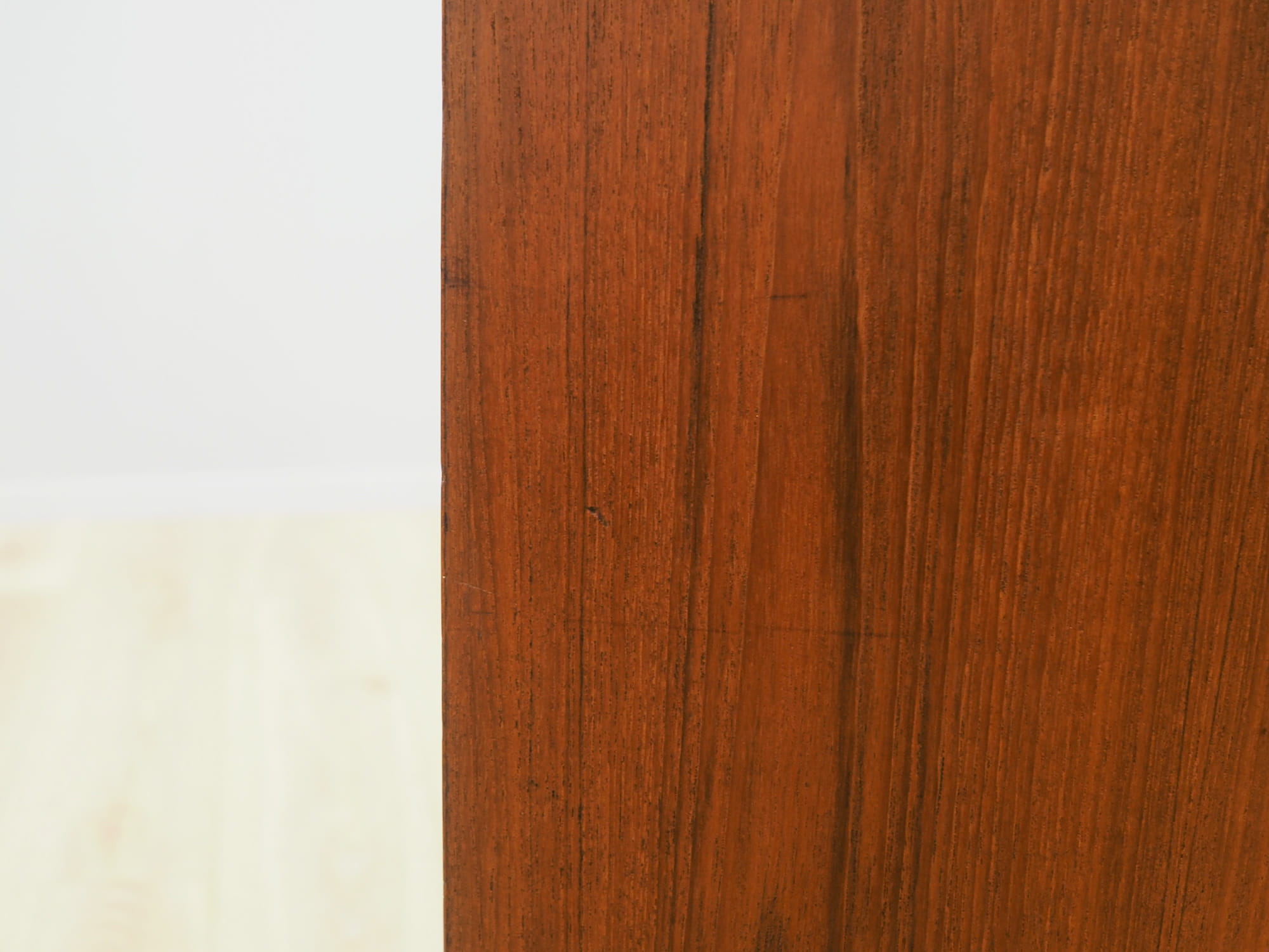Vintage chest of drawers Teak wood Brown 1970s