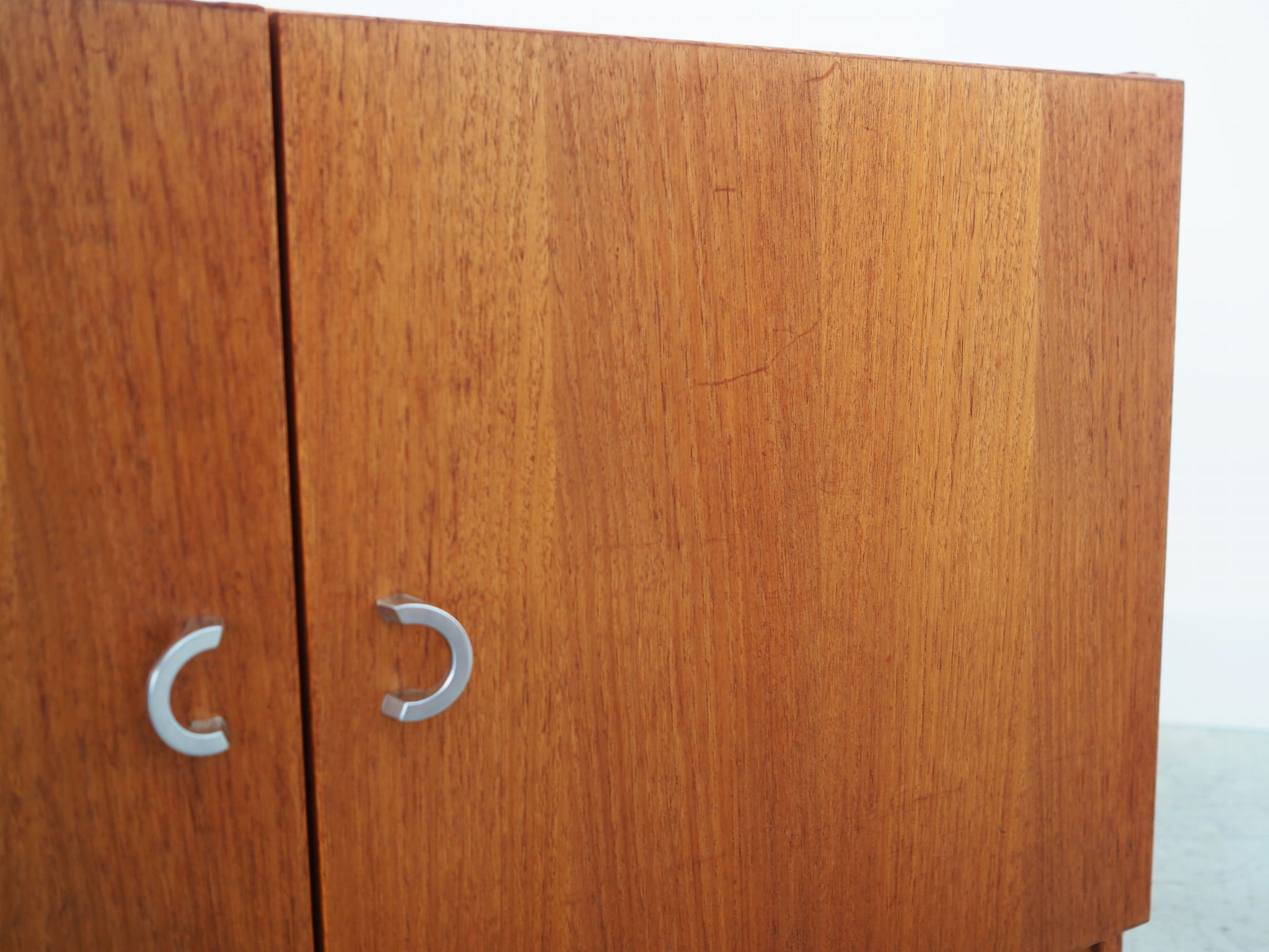 Vintage Schrank Teakholz Braun 1970er Jahre