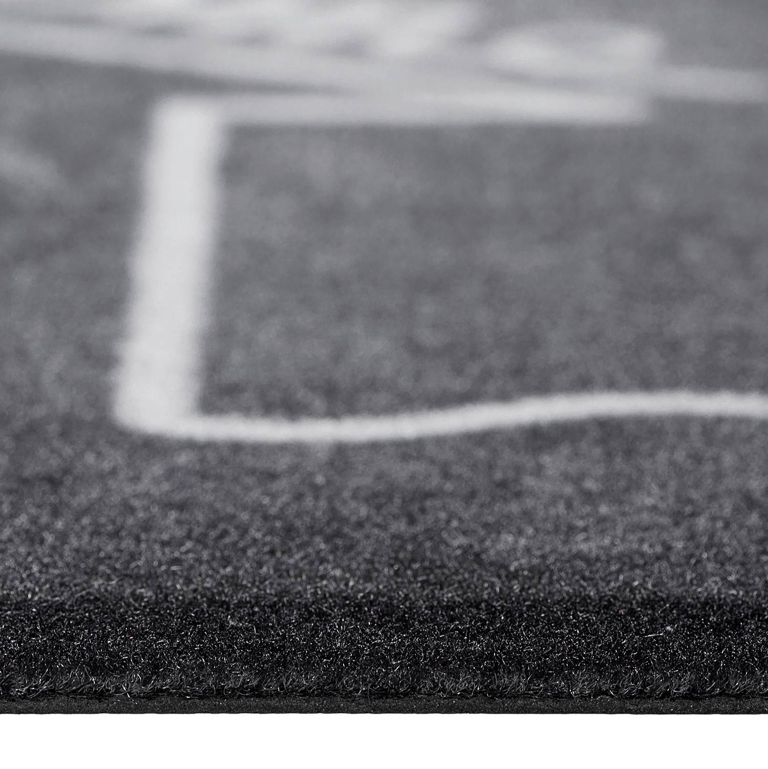 Fußmatte Lieblingsheim Kunststoff Schwarz