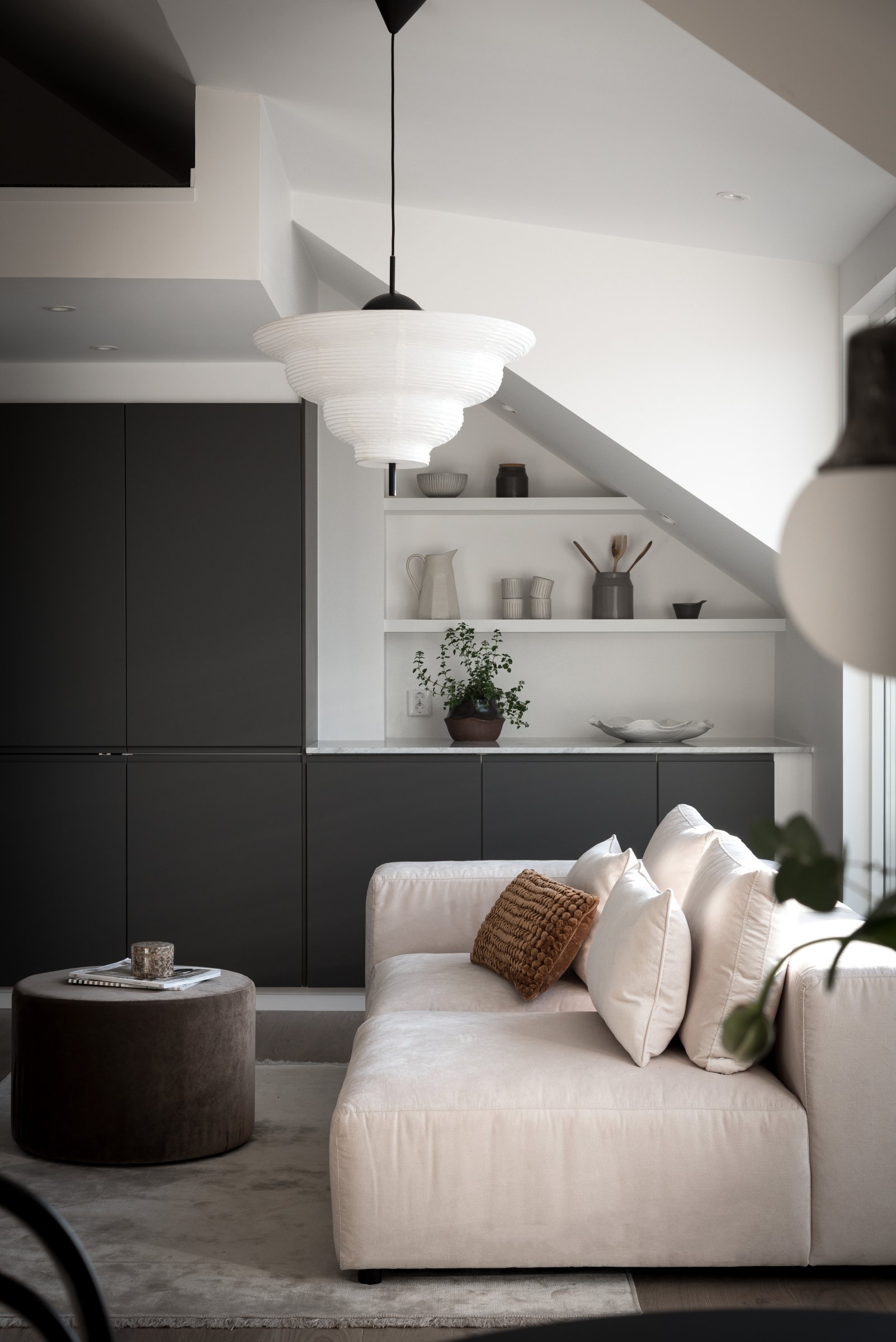 Kyoto Pendelleuchte Weiß Ø 60cm